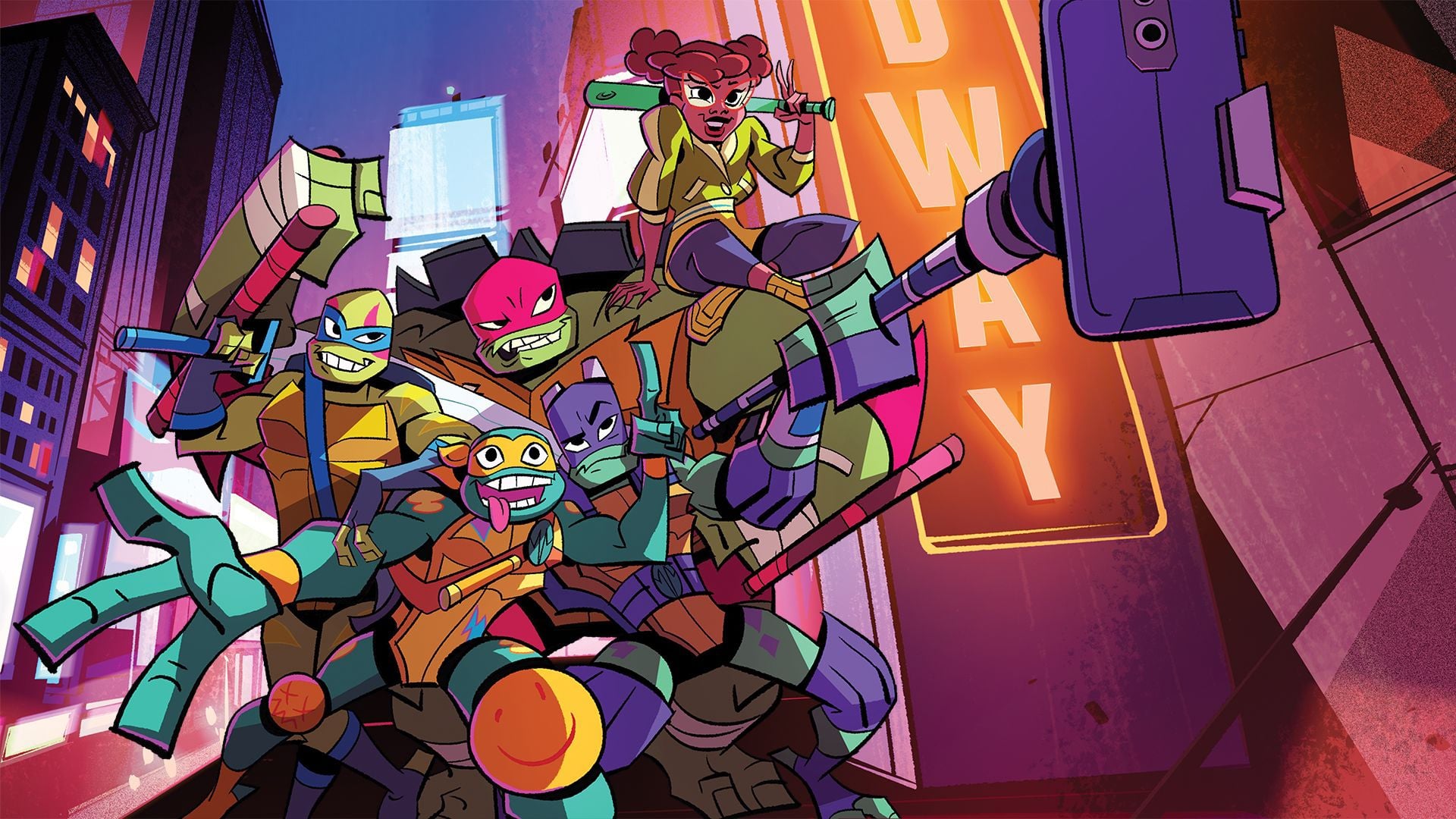 Rise of the Teenage Mutant Ninja Turtles Background