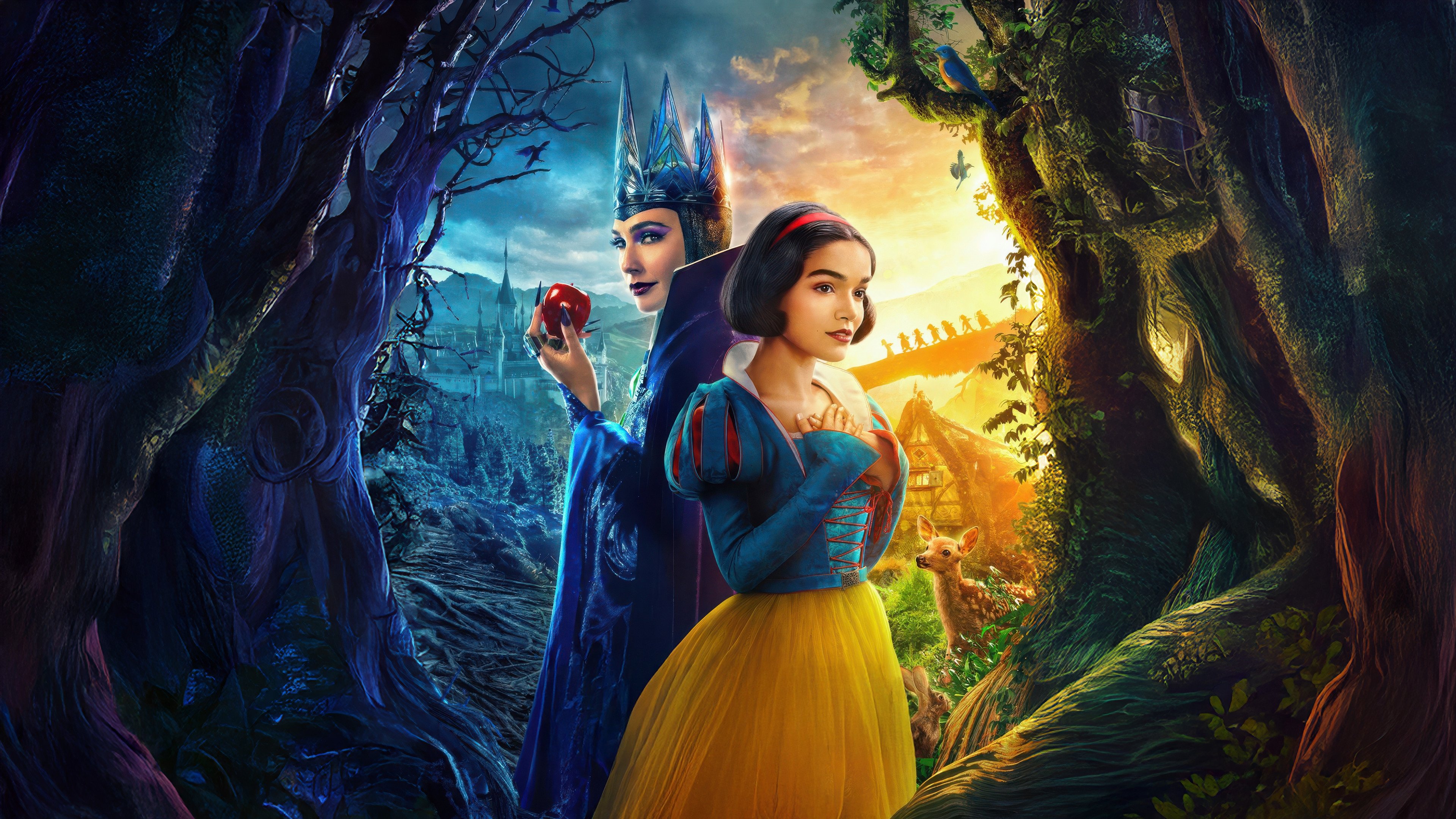 Snow White Background