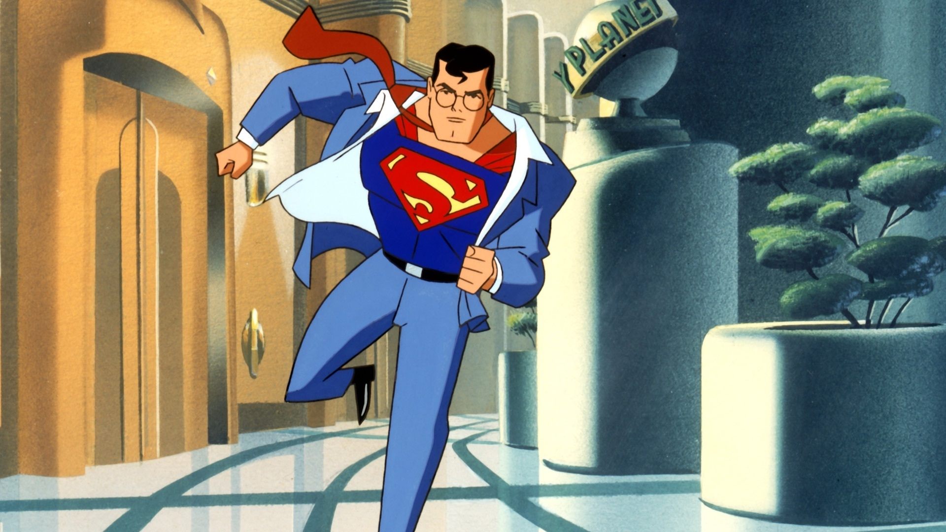 Superman: The Animated Series Background