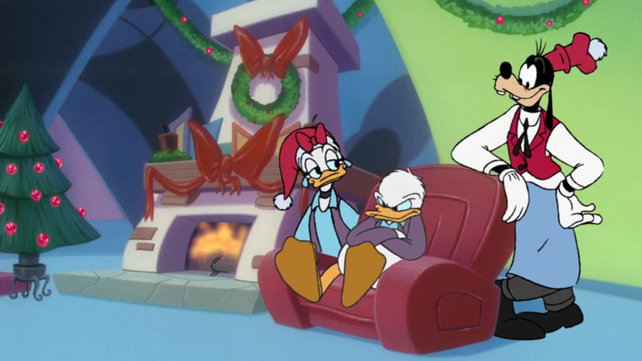 Mickey's Magical Christmas: Snowed in at the House of Mouse Background