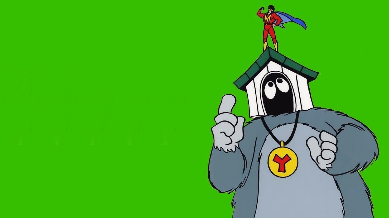 Mighty Man and Yukk Background
