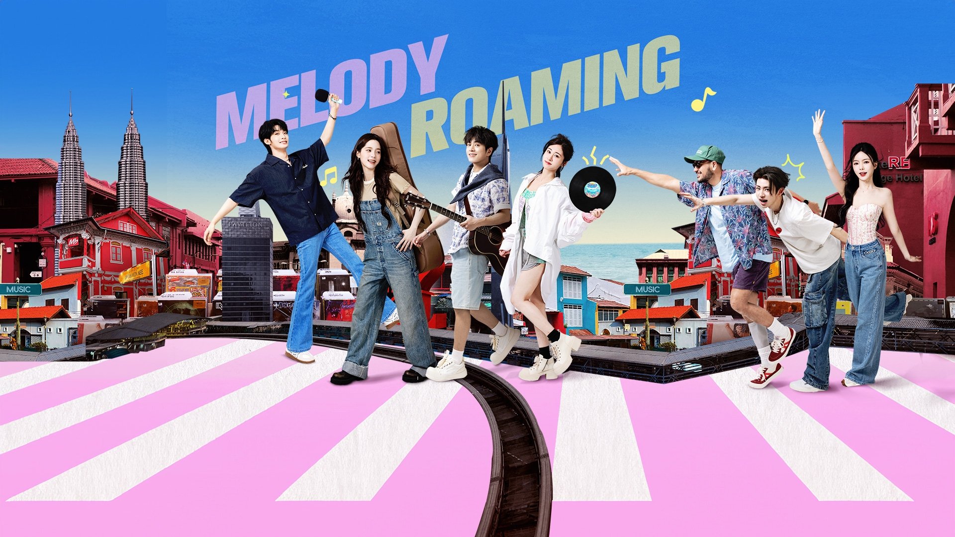 Melody Roaming Background