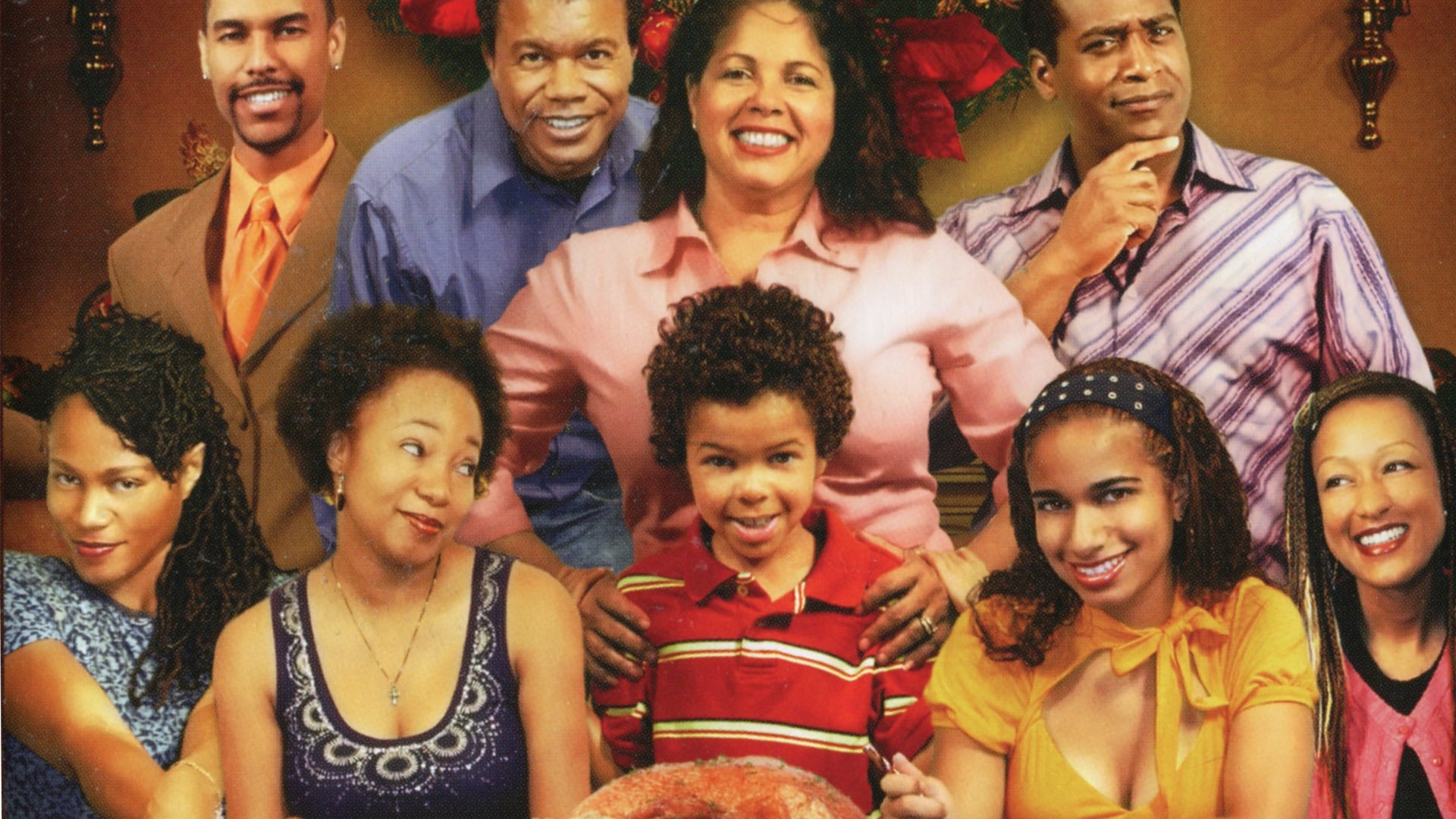 Johnson Family Christmas Dinner Background