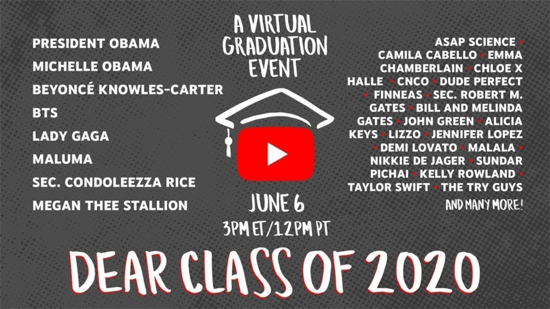 Dear Class of 2020 Background