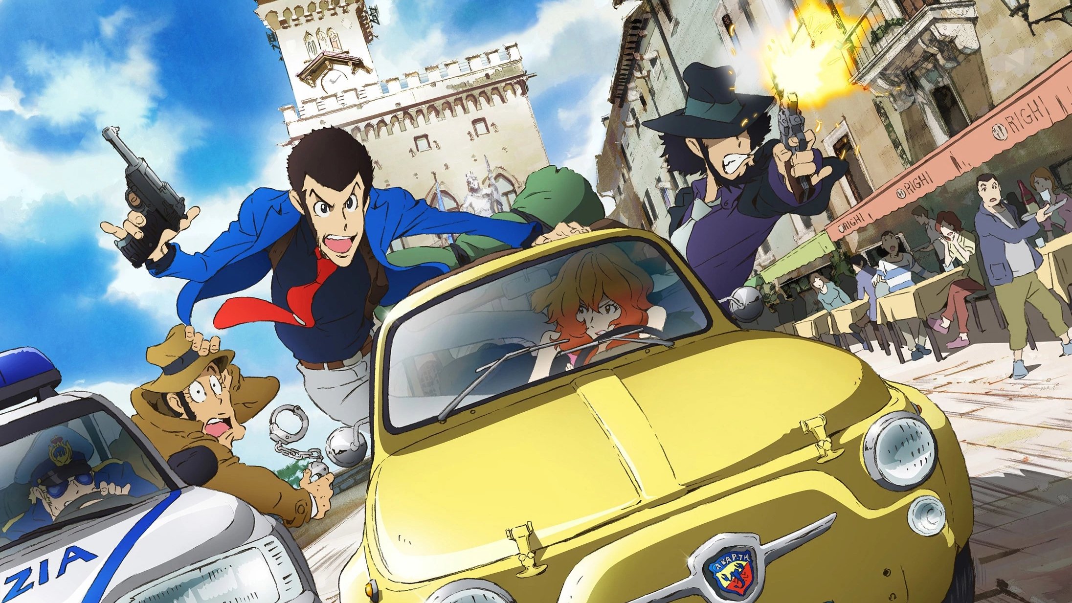 Lupin the 3rd Background
