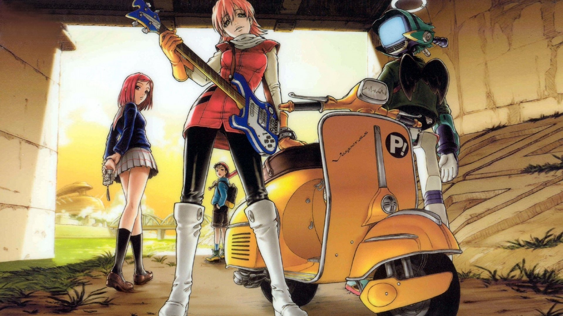 FLCL Background