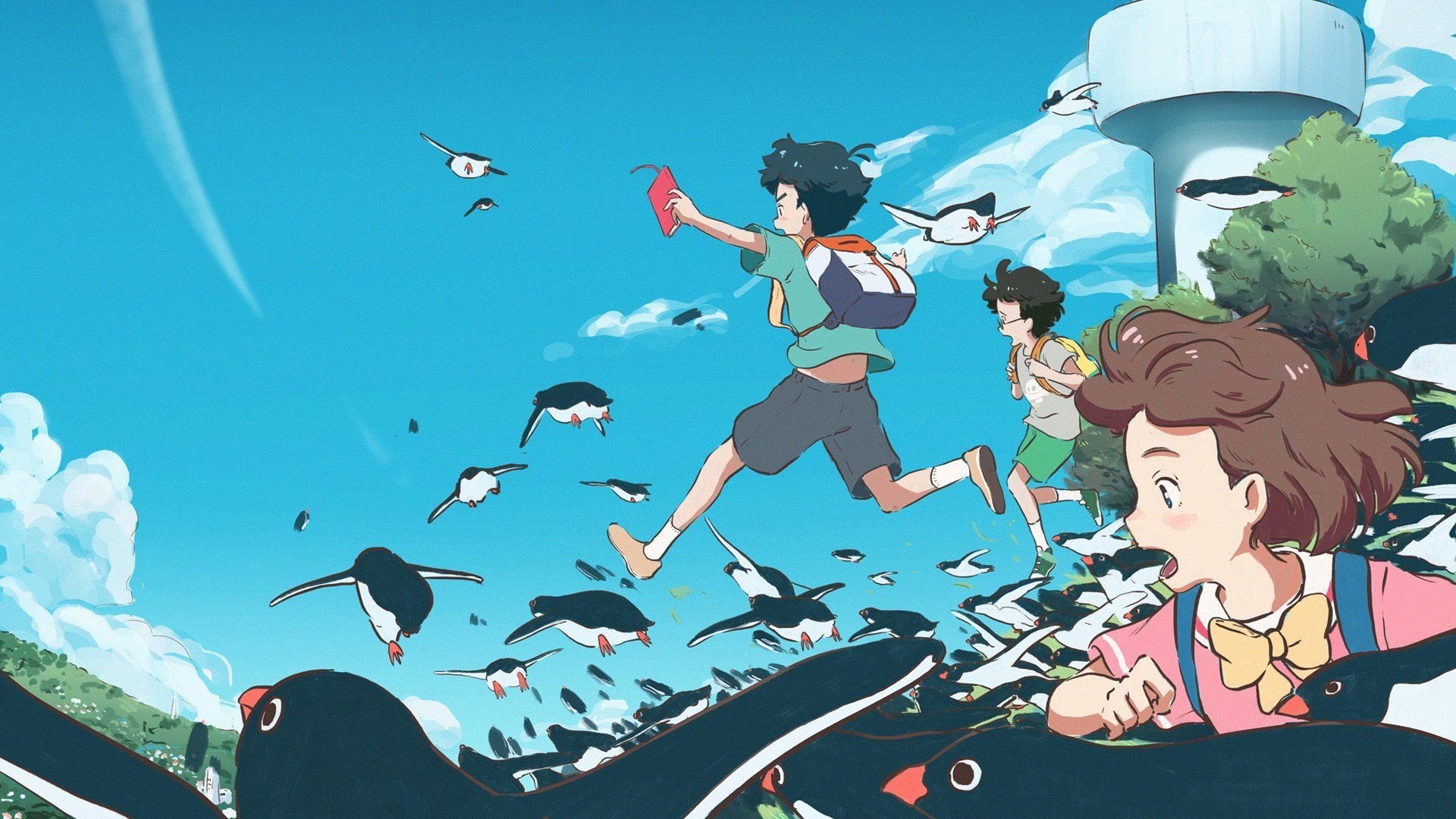 Penguin Highway Background