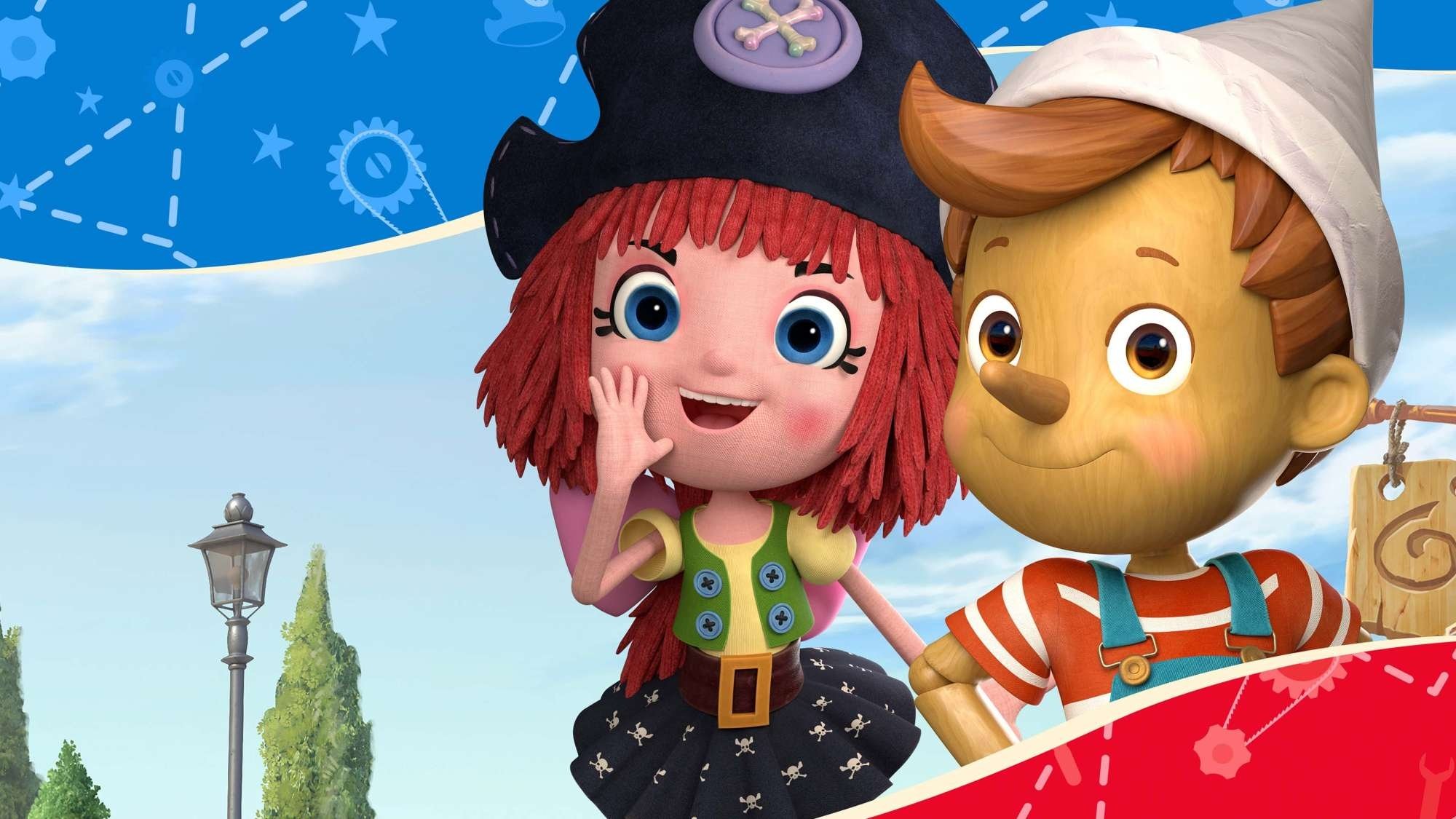 Pinocchio and Friends Background
