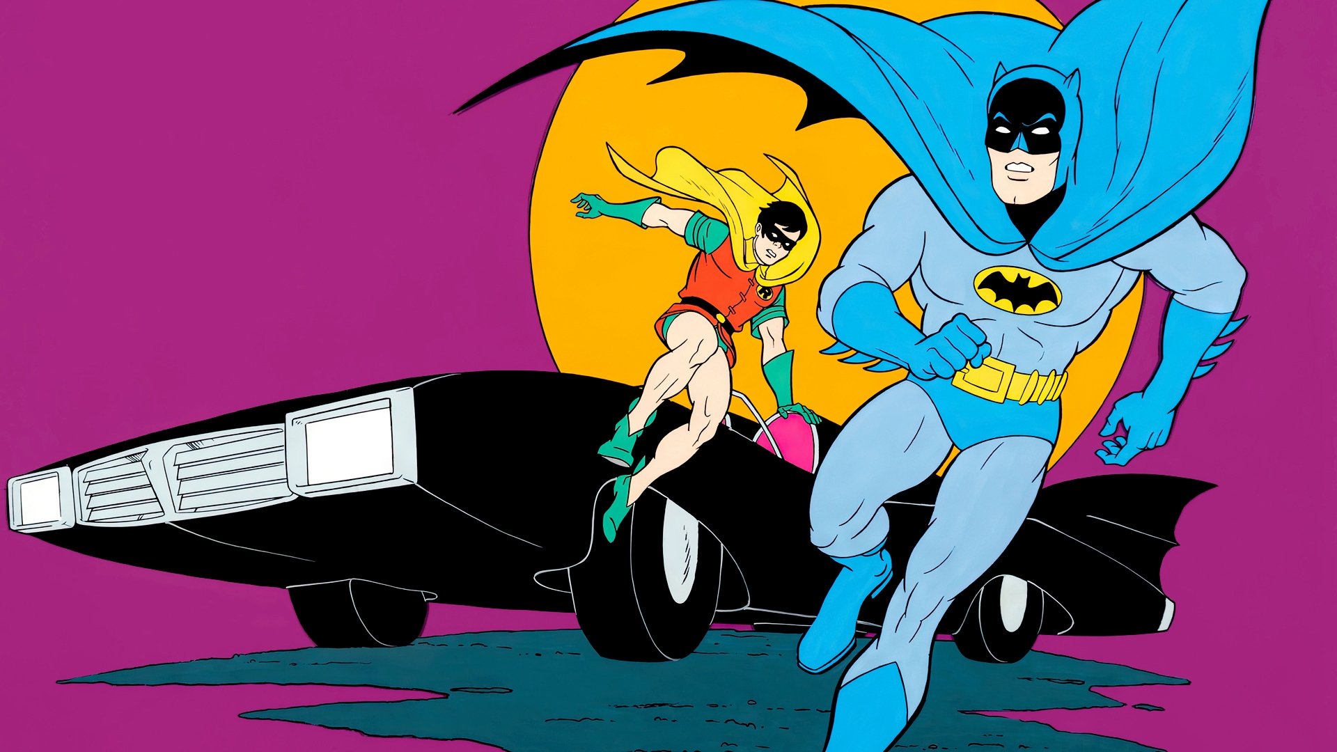 The Adventures of Batman Background