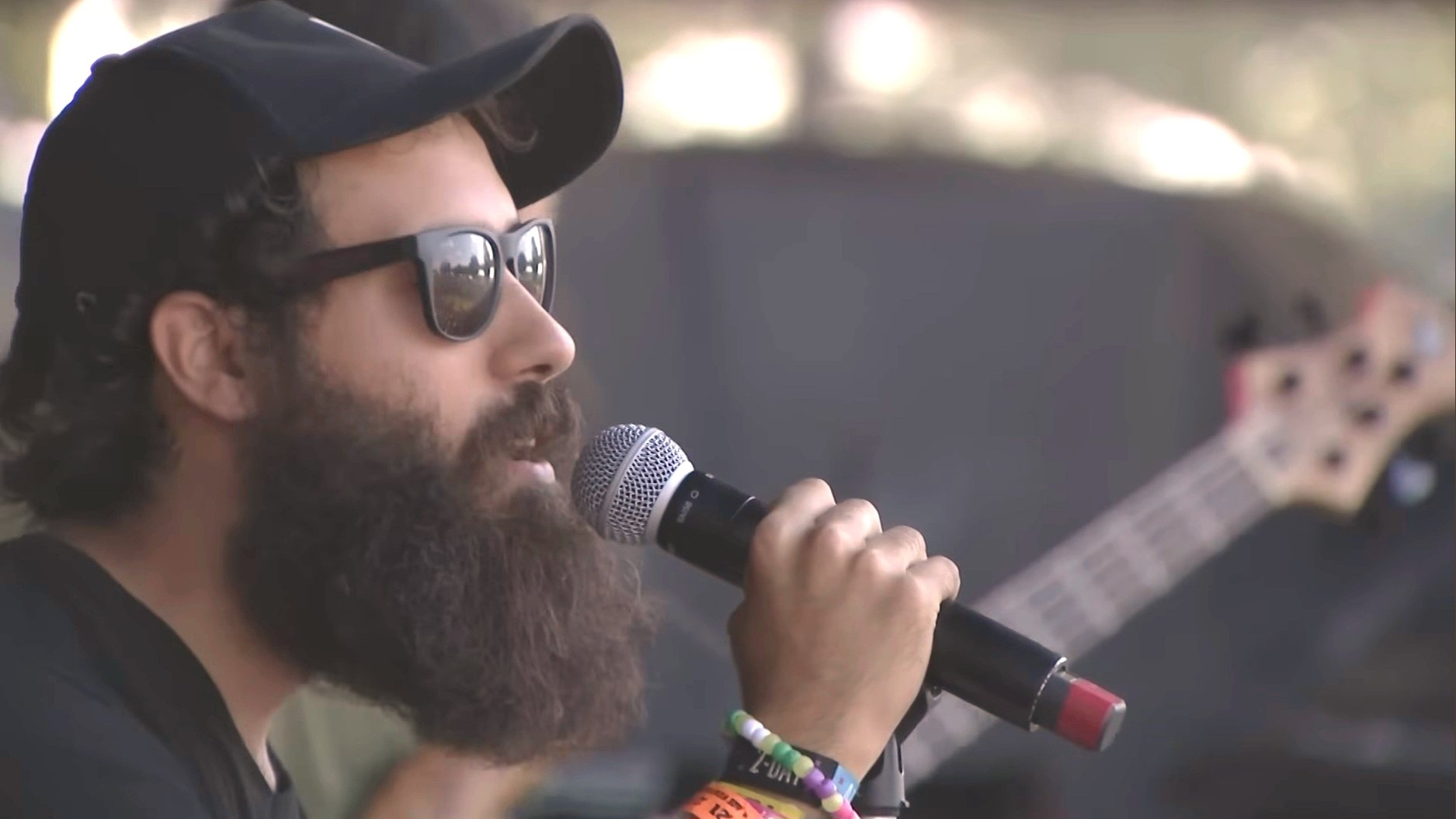 Rainbow Kitten Surprise at Bonnaroo Background