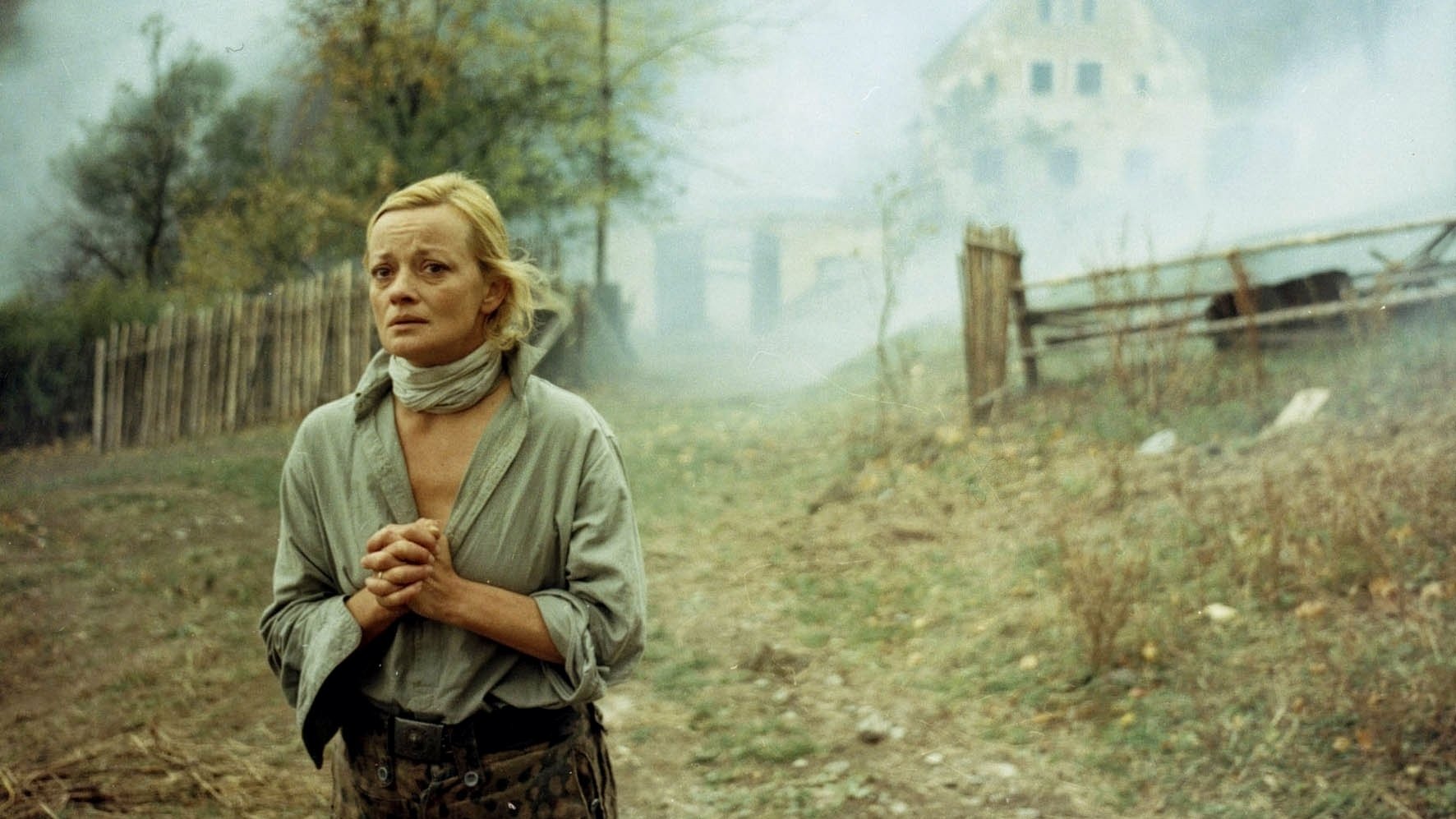 End of the Lonely Farm Berhof Background