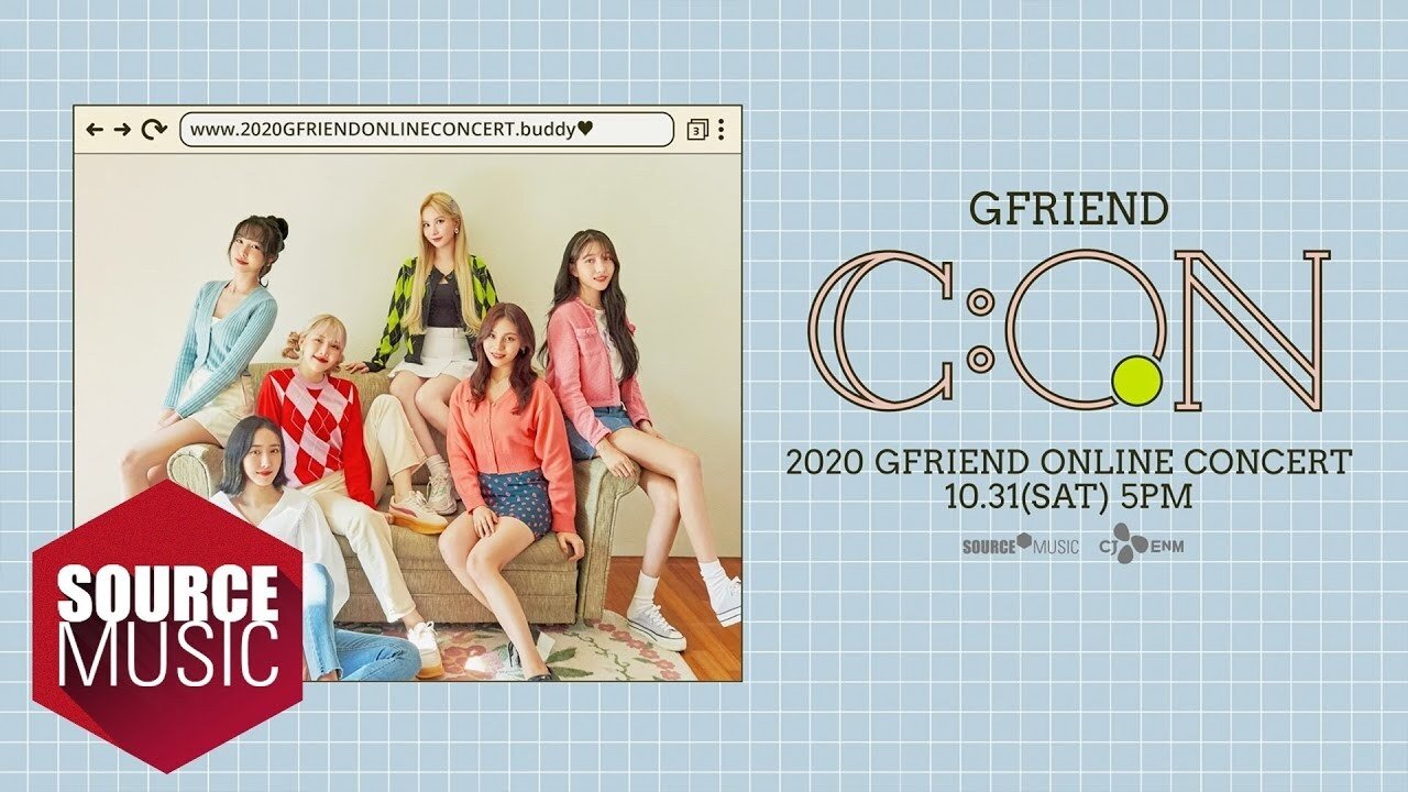 2020 GFriend Online Concert GFriend C:ON Background