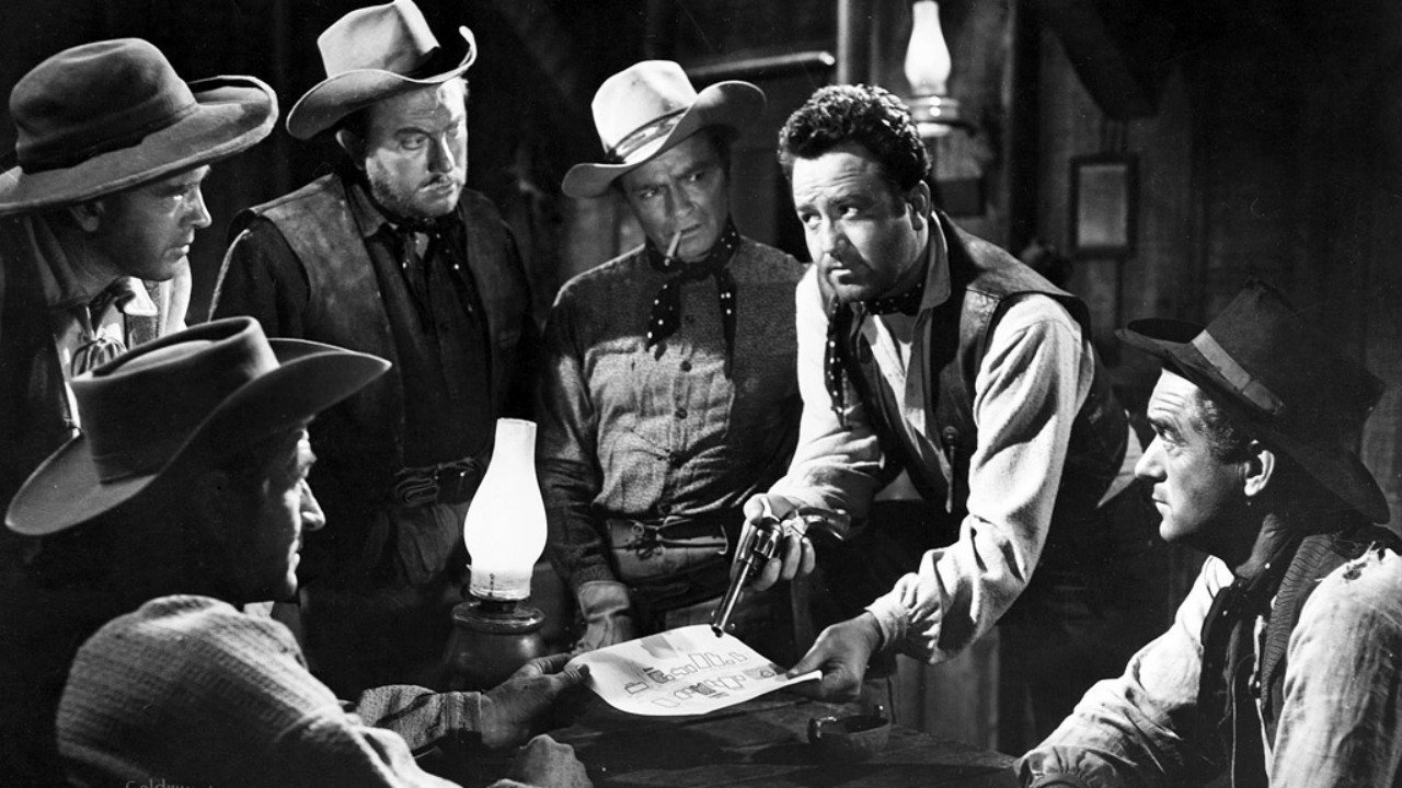 Gun Duel In Durango Background
