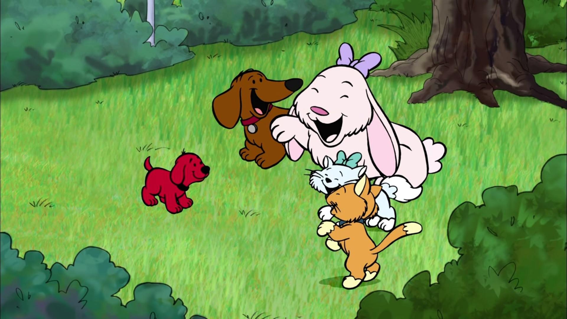Clifford's Puppy Days Background