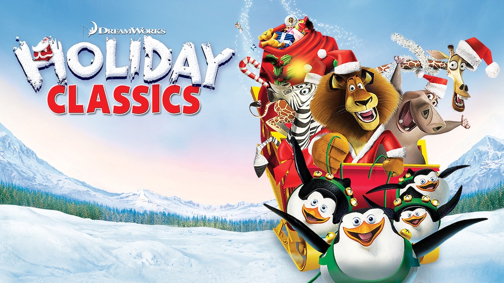 Dreamworks 5 Holiday Classics Collection Background