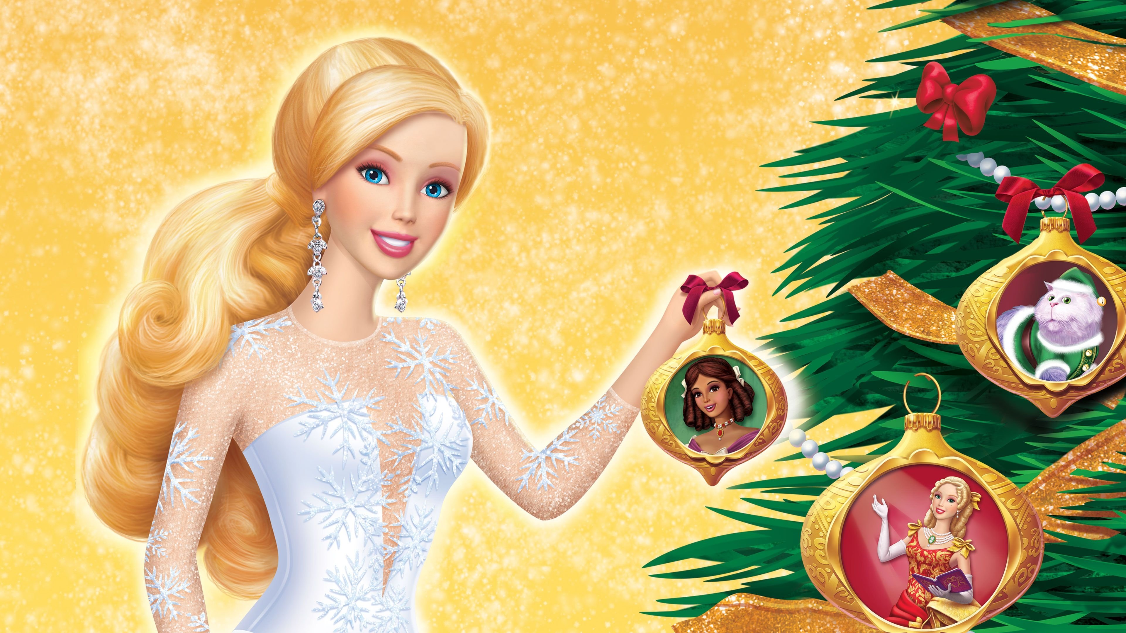 Barbie in 'A Christmas Carol' Background