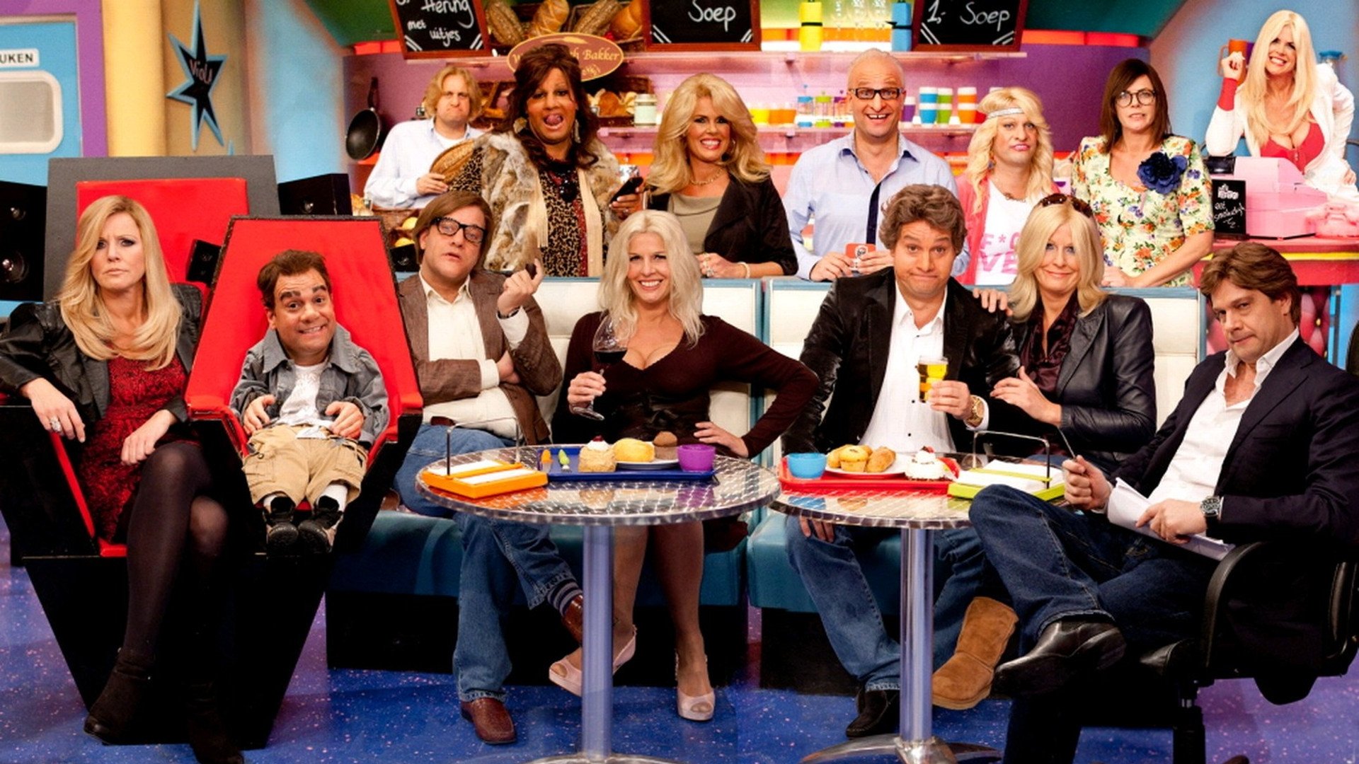 De TV Kantine Background