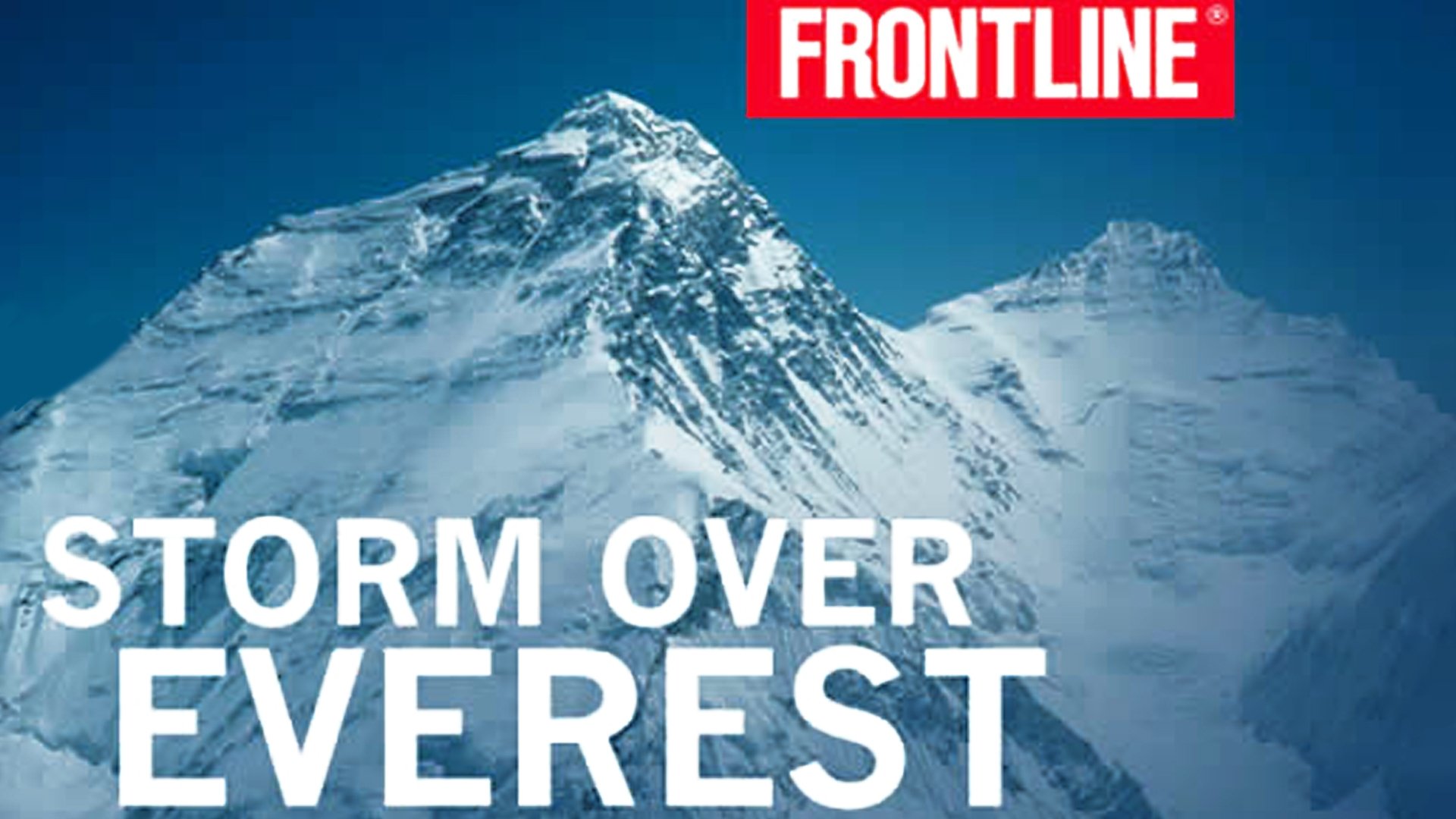 Storm Over Everest Background