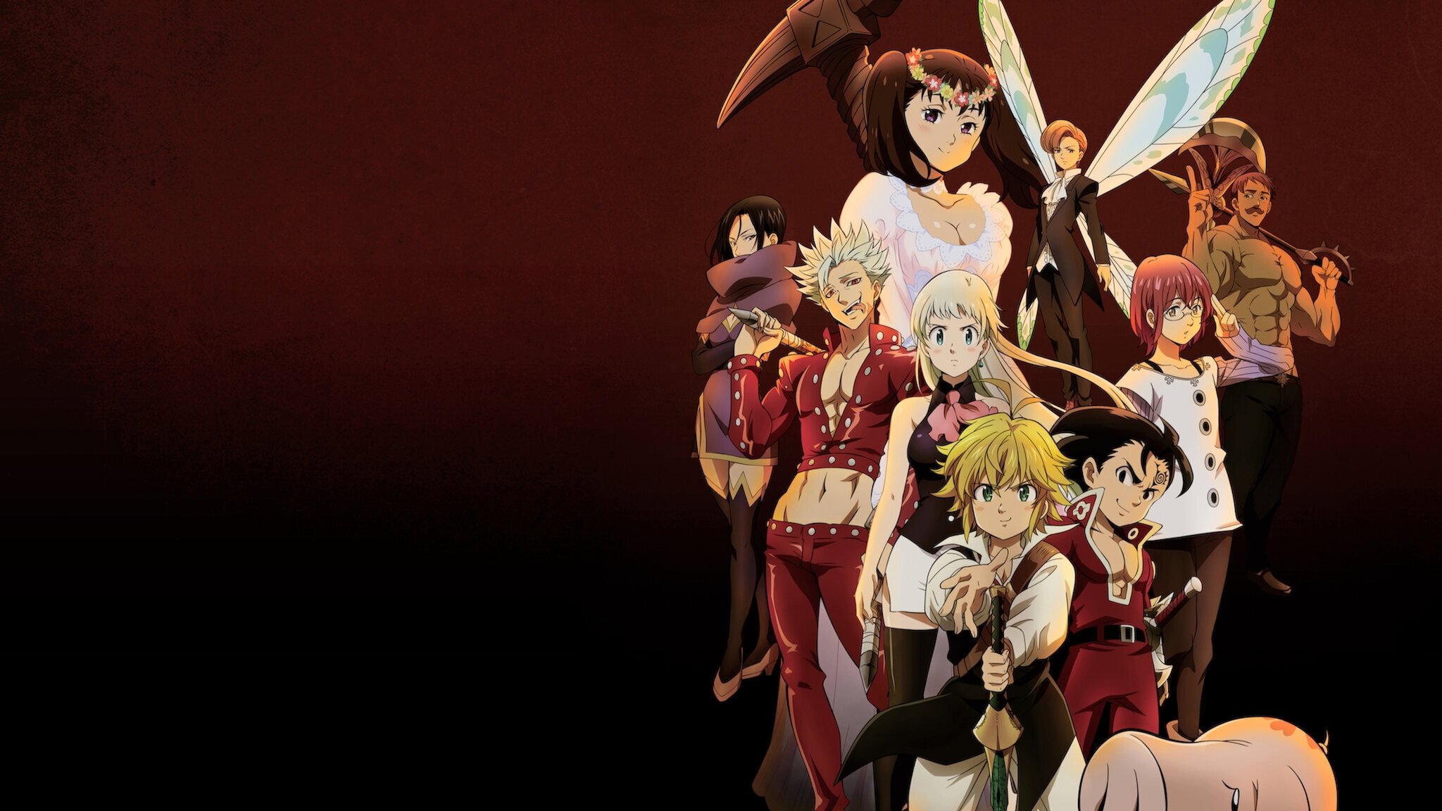 The Seven Deadly Sins: Cursed by Light Background