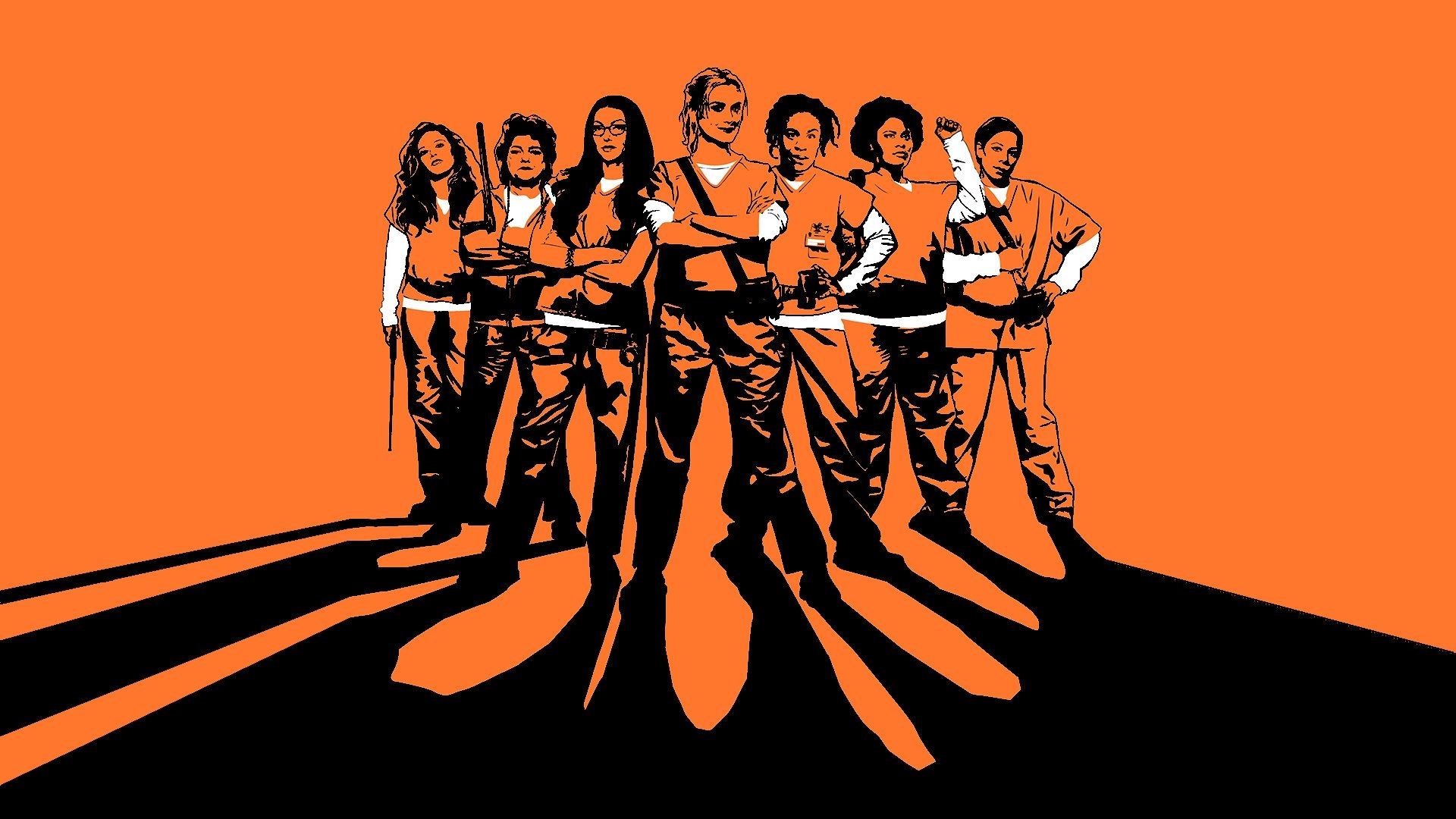 Orange Is the New Black Background