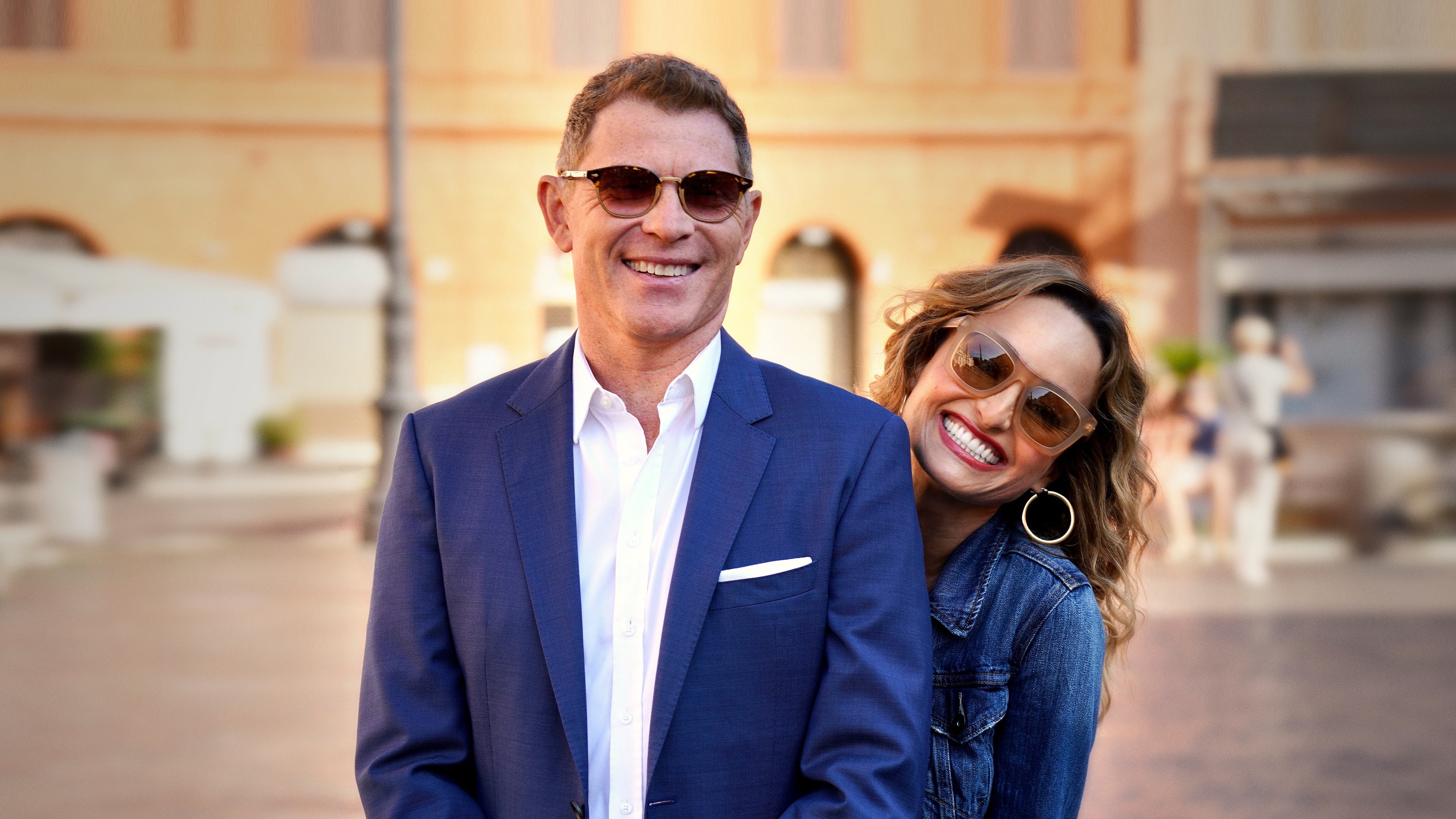 Bobby and Giada in Italy Background