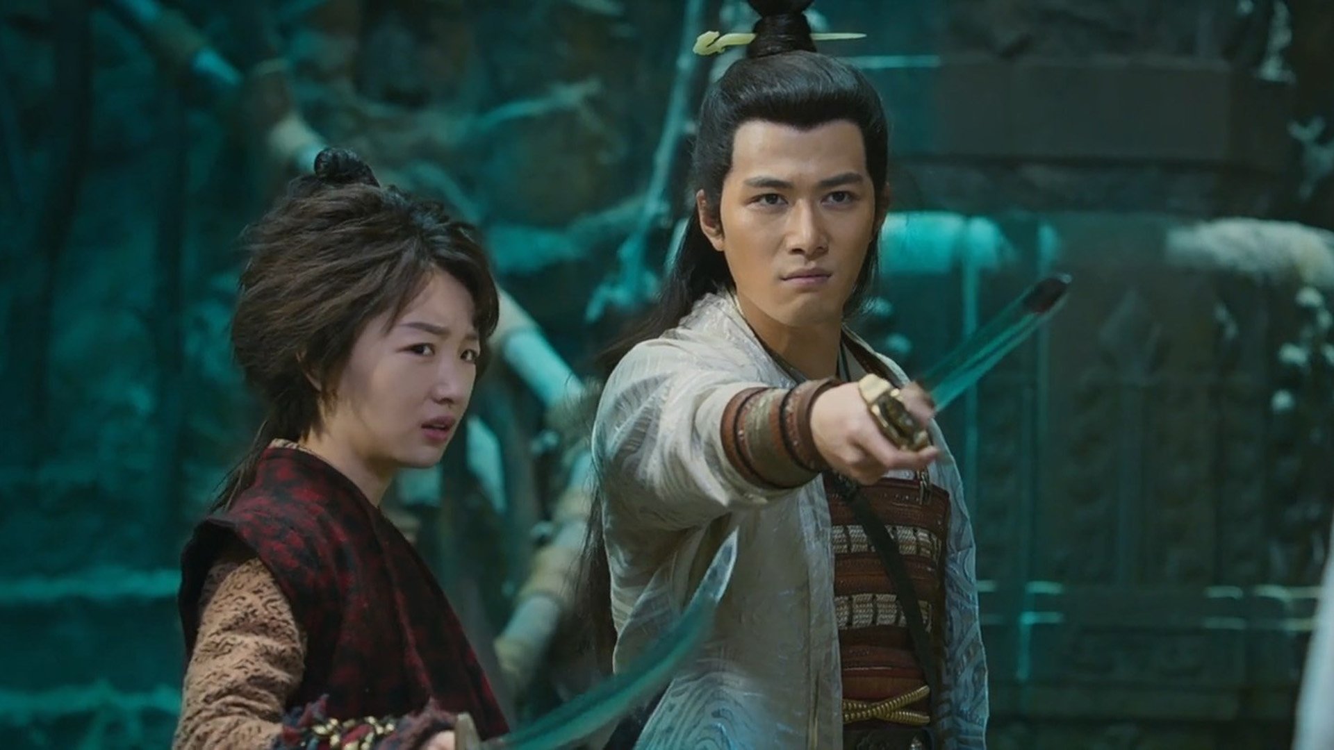 Kung Fu Monster Background