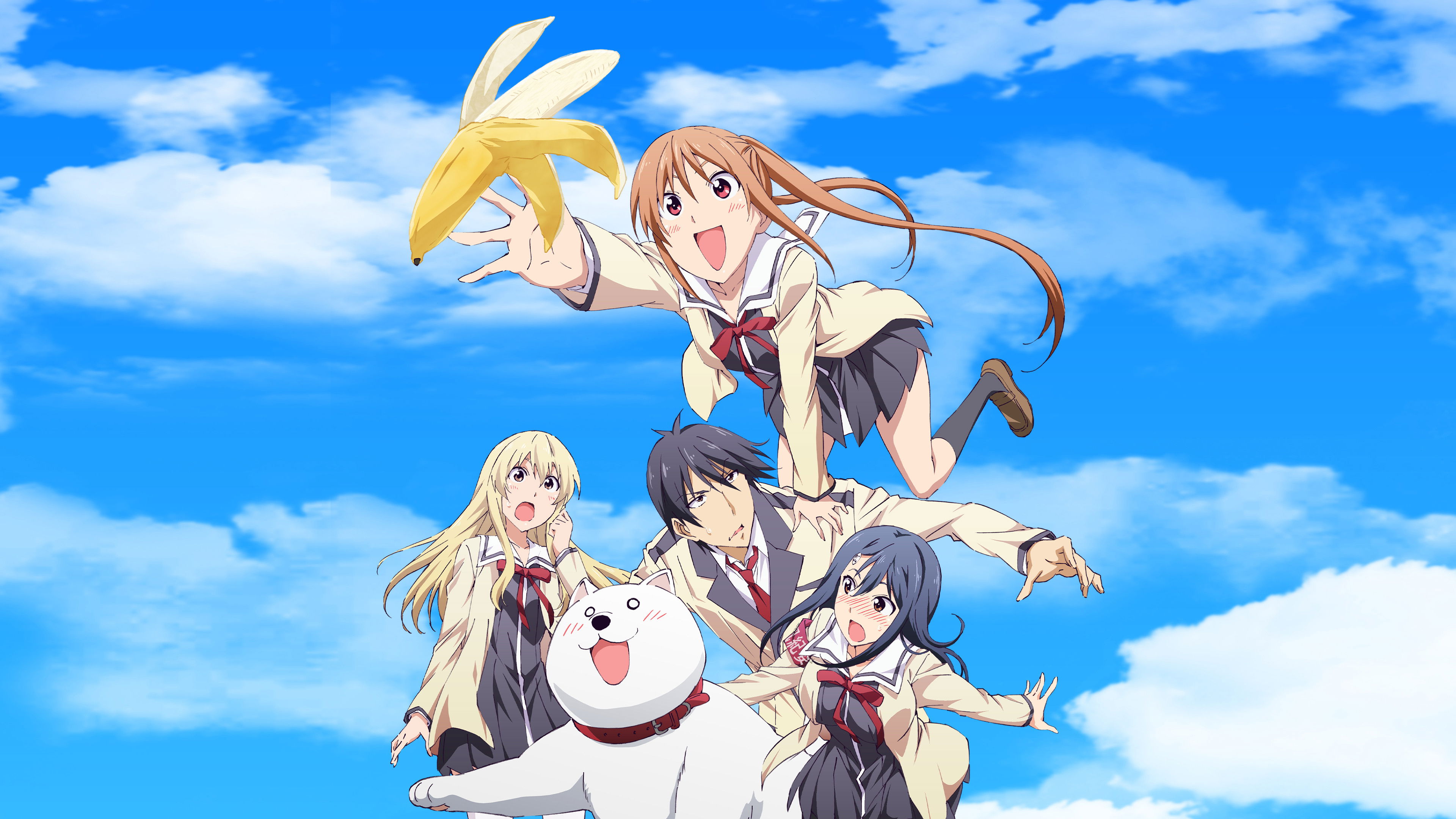 AHO-GIRL Background
