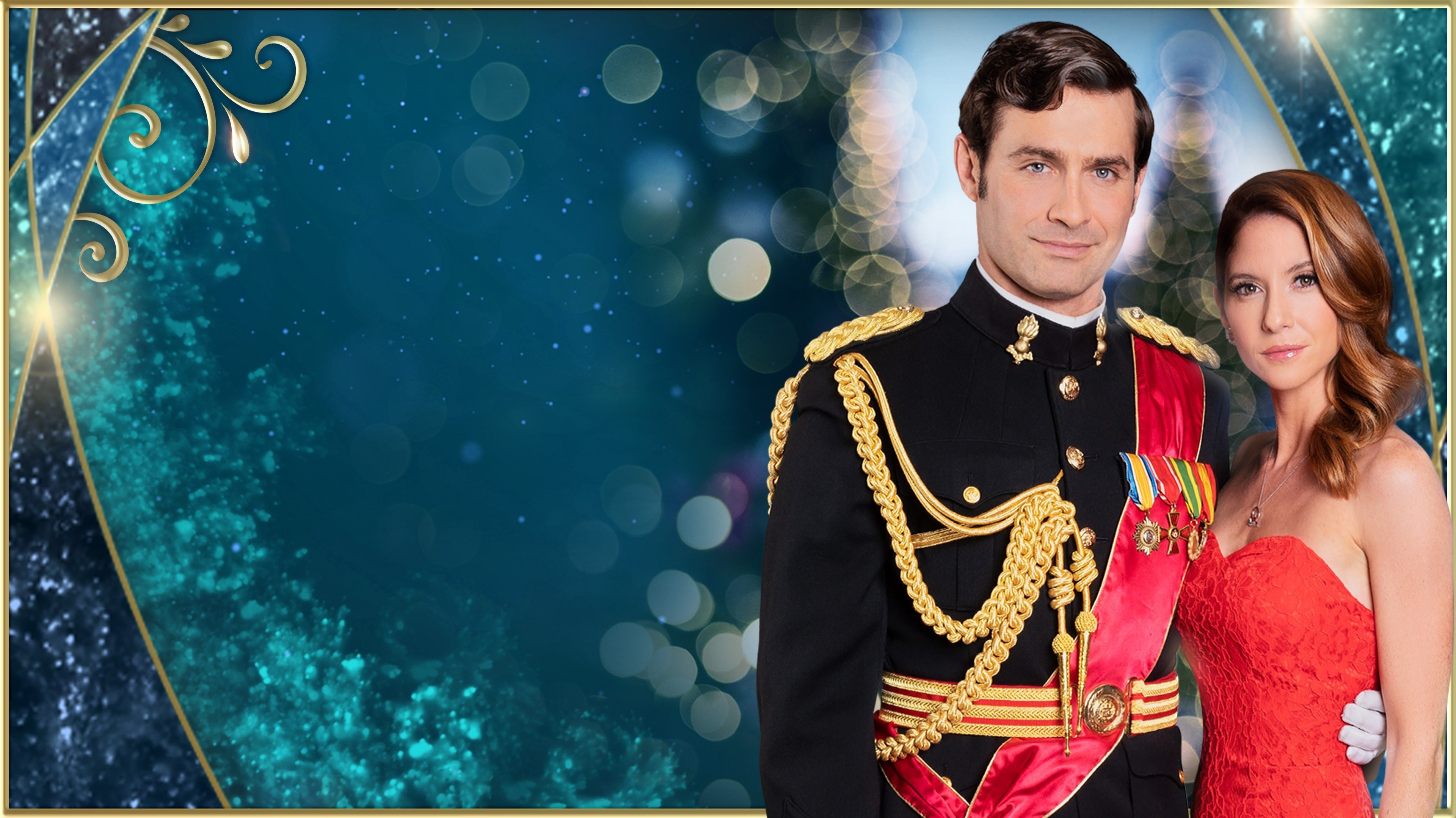 A Prince and Pauper Christmas Background