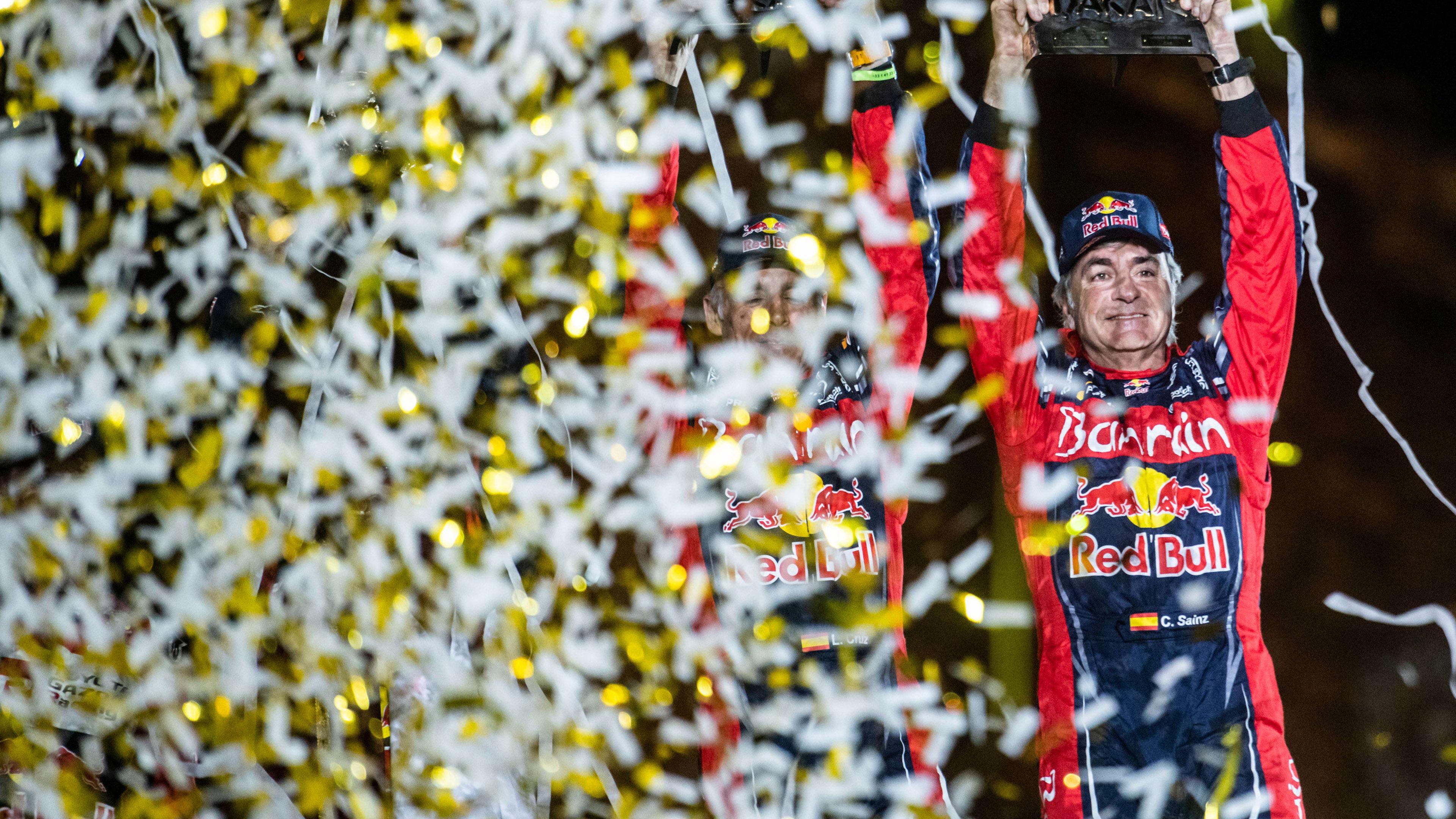 Sainz, vivir para competir Background