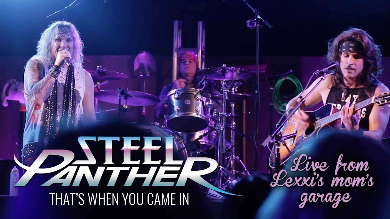 Steel Panther Live from Lexxi's Mom's Garage Background
