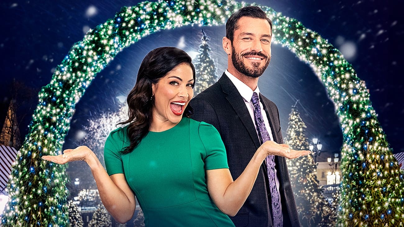 Cloudy with a Chance of Christmas Background