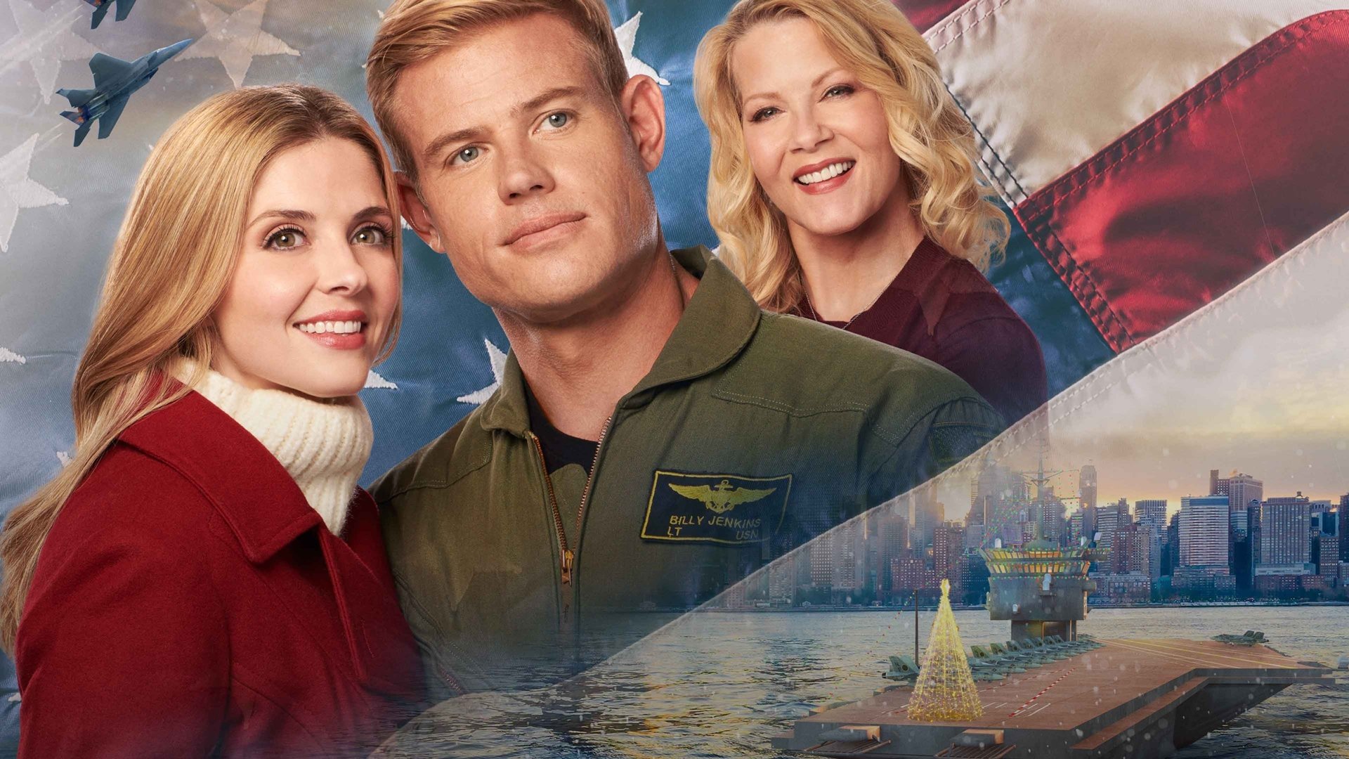 USS Christmas Background