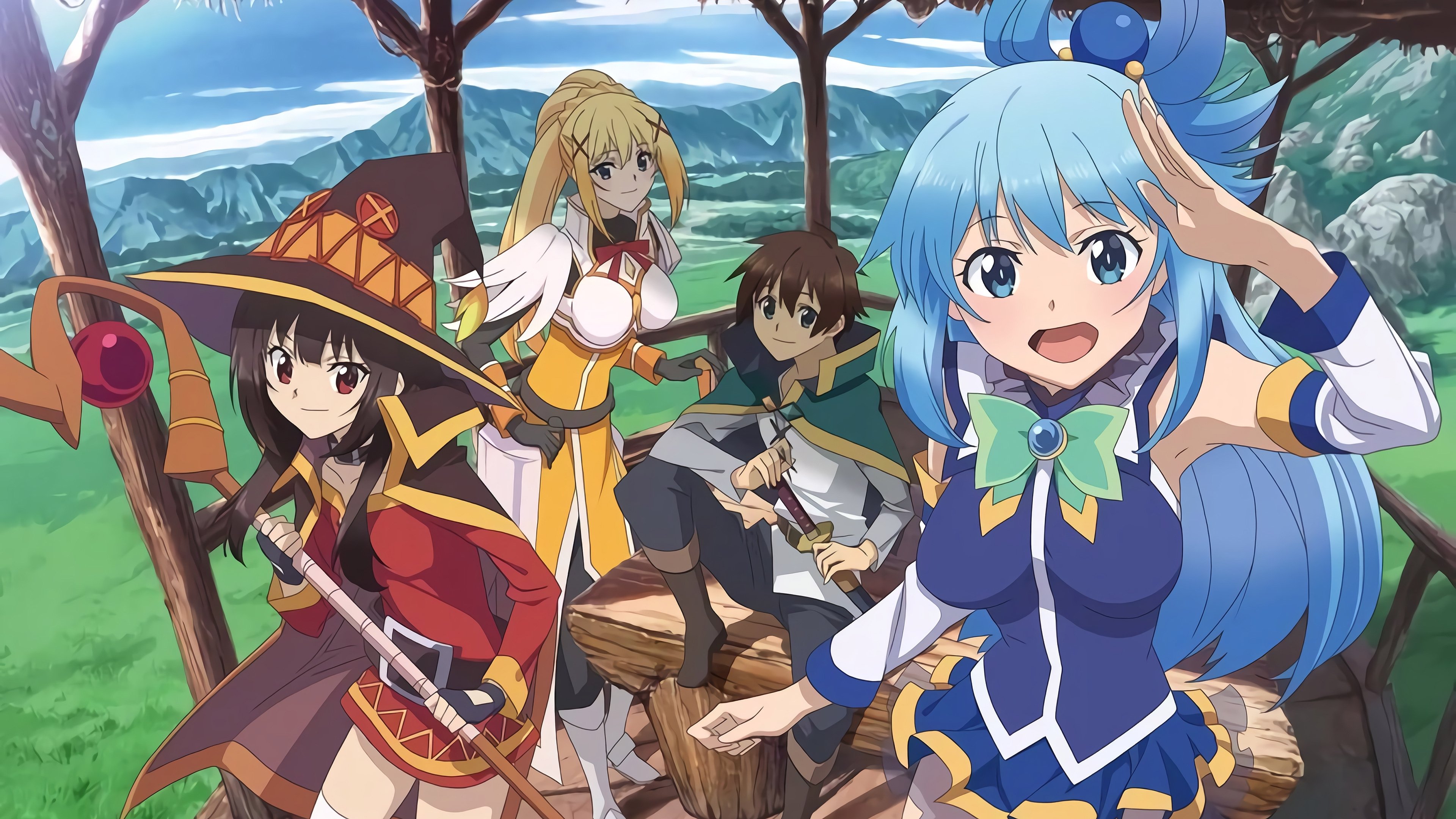 KONOSUBA – God's blessing on this wonderful world! Legend of Crimson Background
