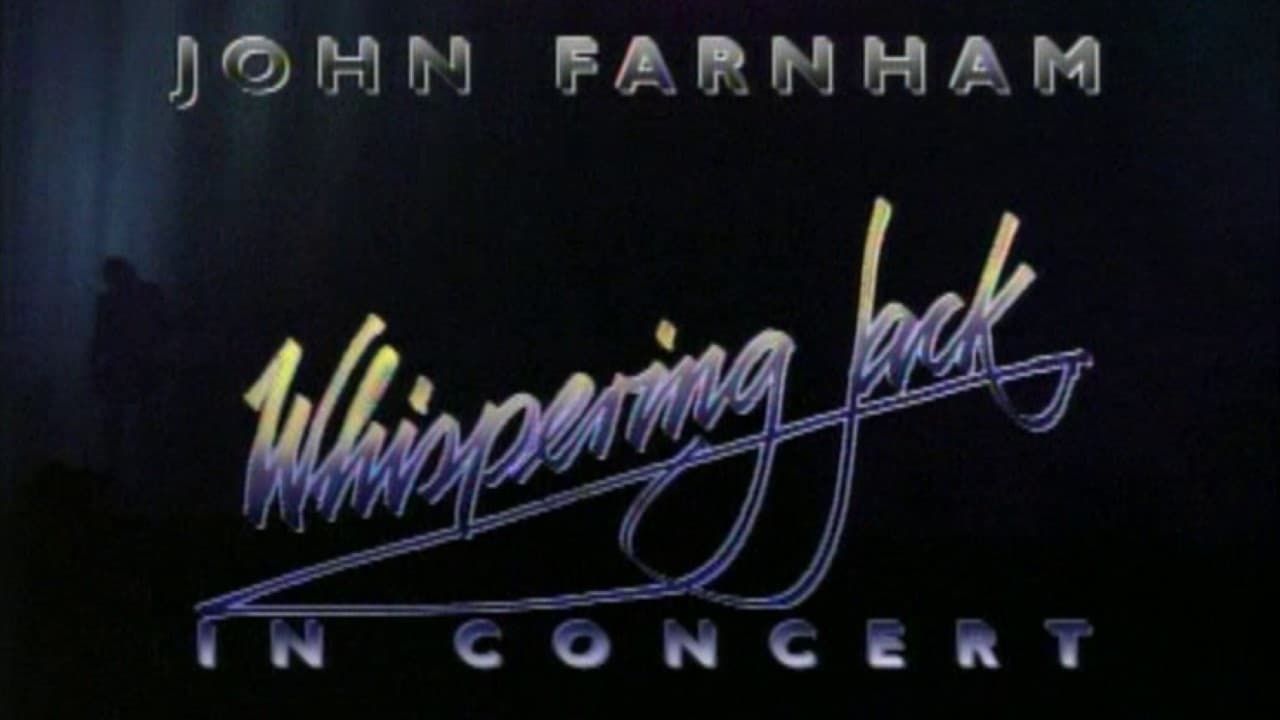John Farnham: Whispering Jack In Concert Background