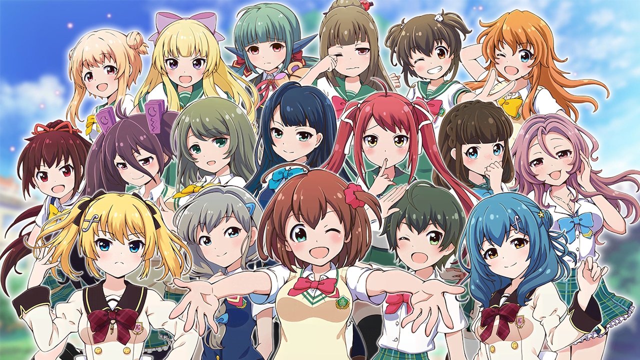 Battle Girl High School Background