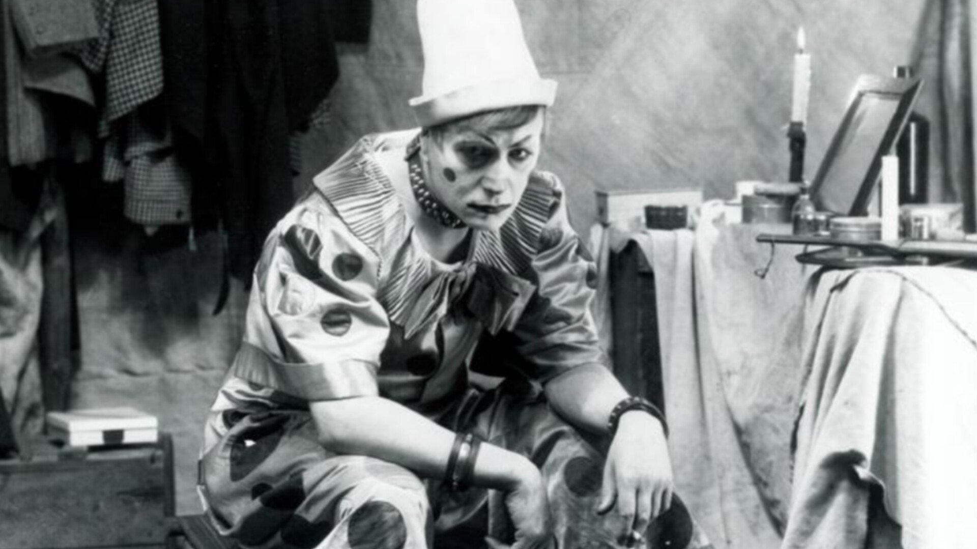 The Golden Clown Background