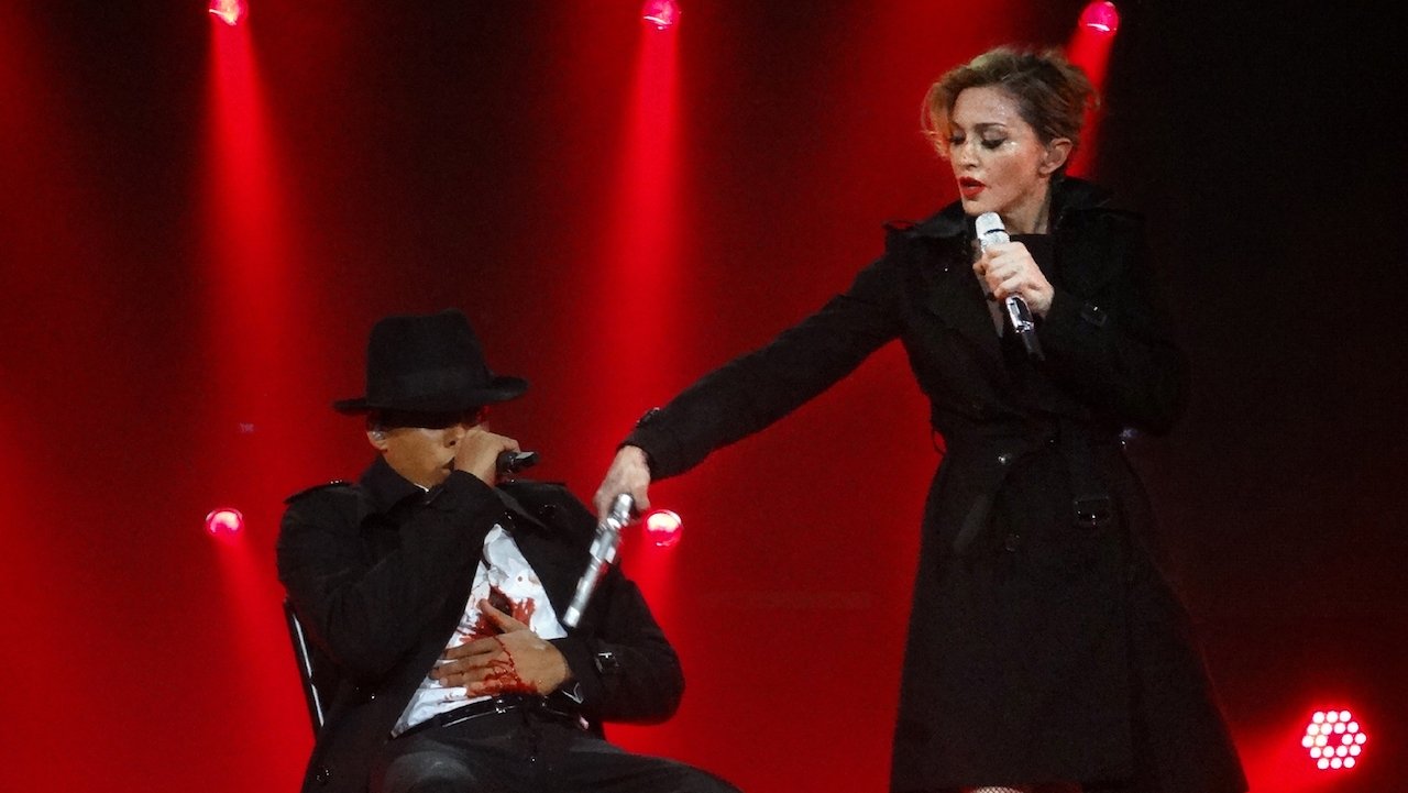 Madonna: Live at Paris Olympia Background