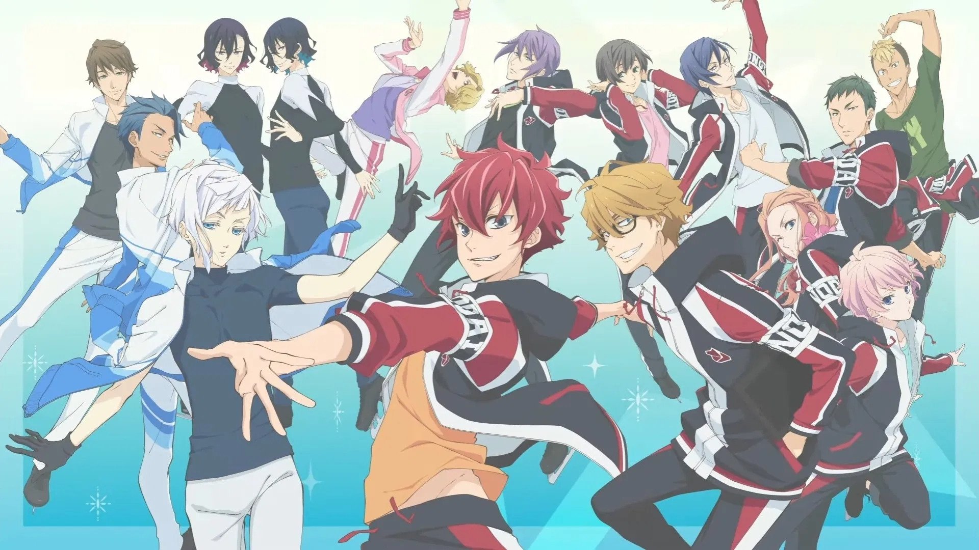 Skate-Leading Stars Background