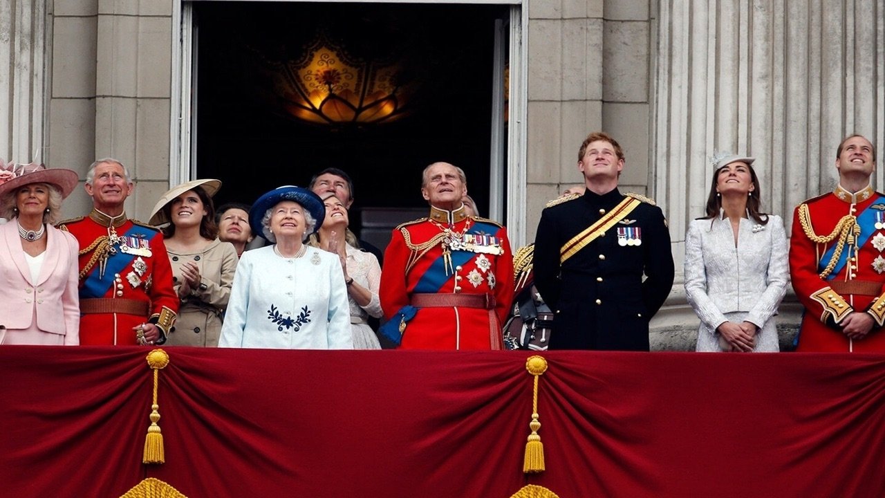 Princes of the Palace - The Royal British Family Background