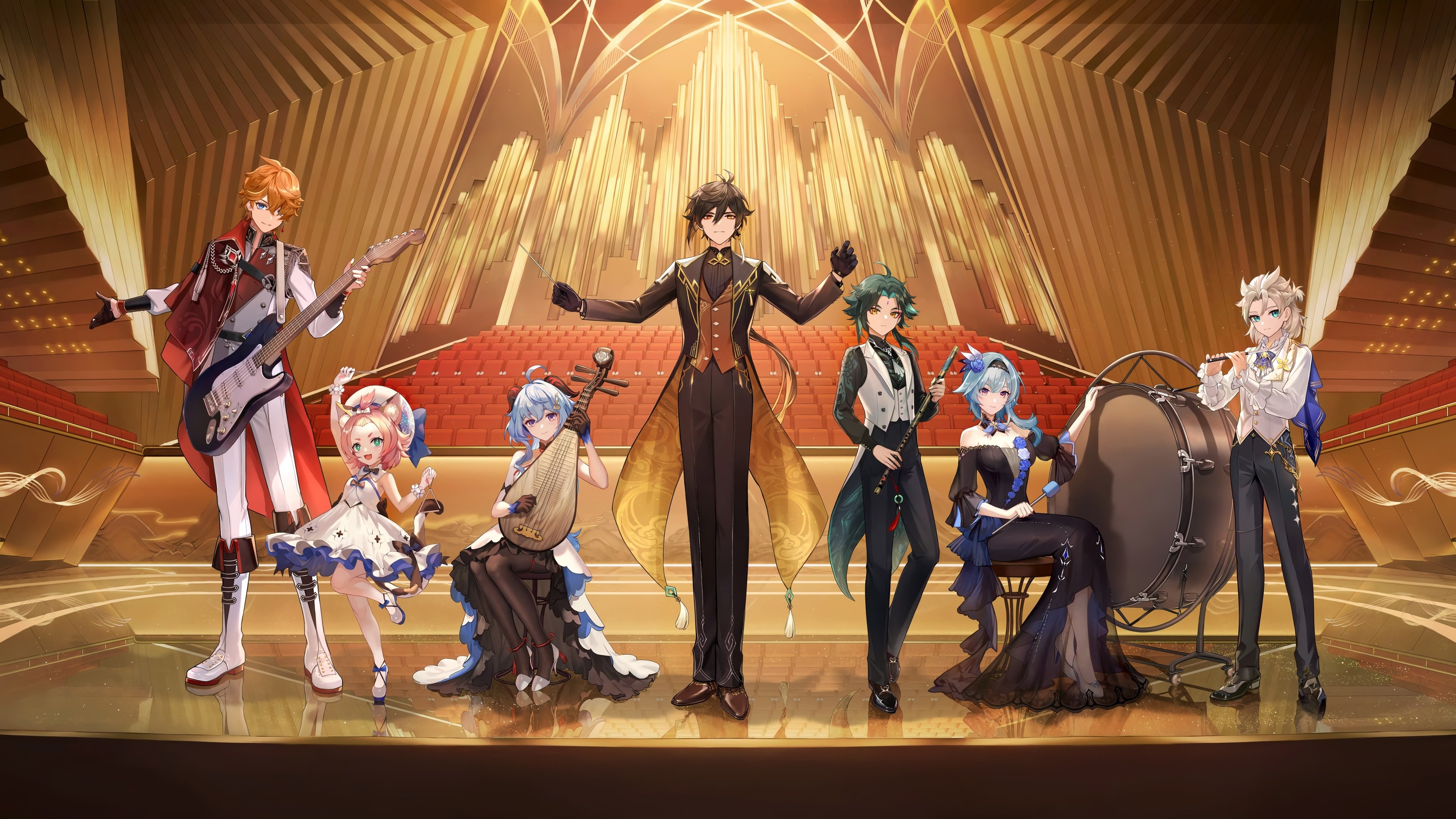 Genshin Impact Orchestral Concert 2023 Background