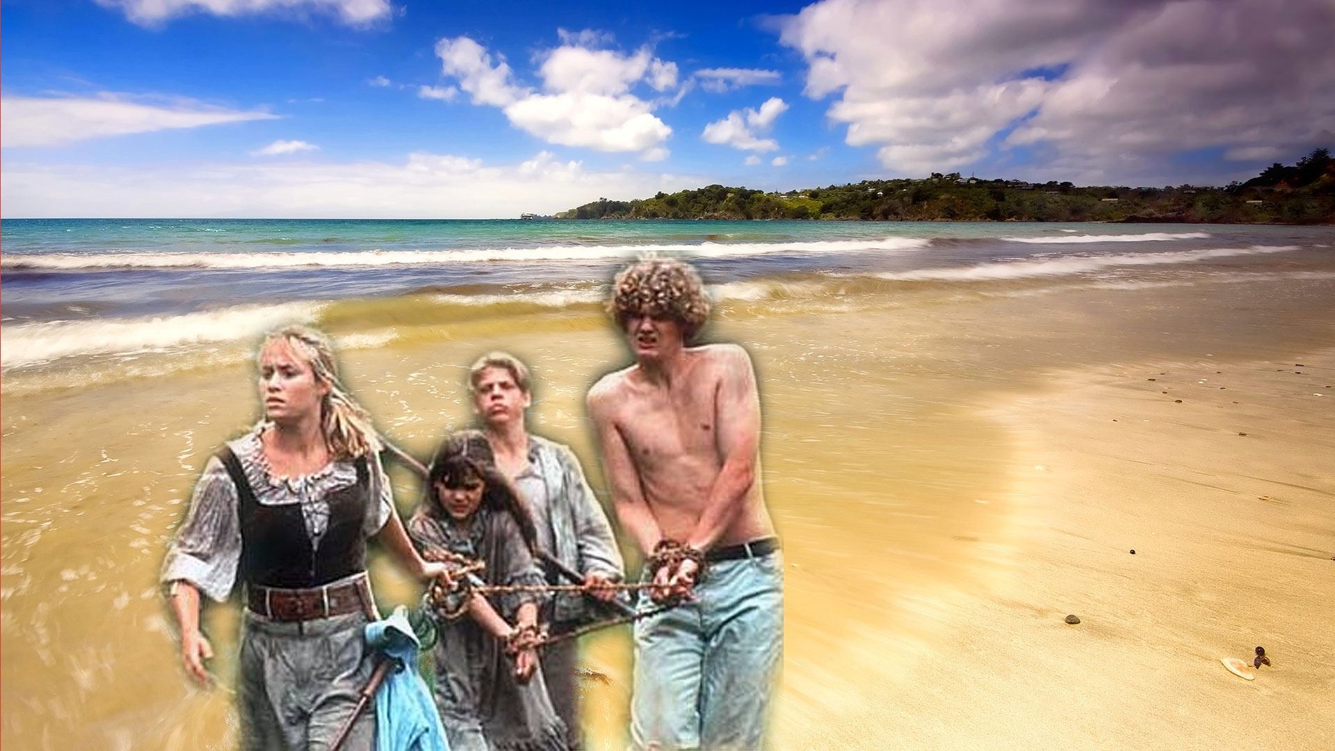 Search for Treasure Island Background