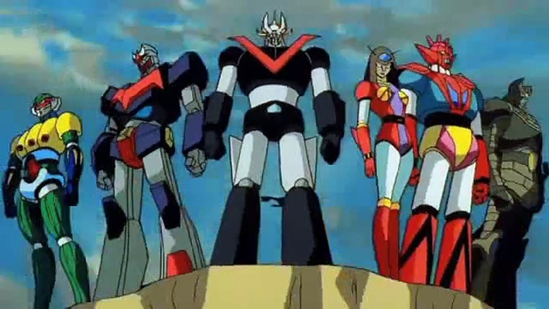 Go Nagai Super Robot Movie Collection Volume 2 Background