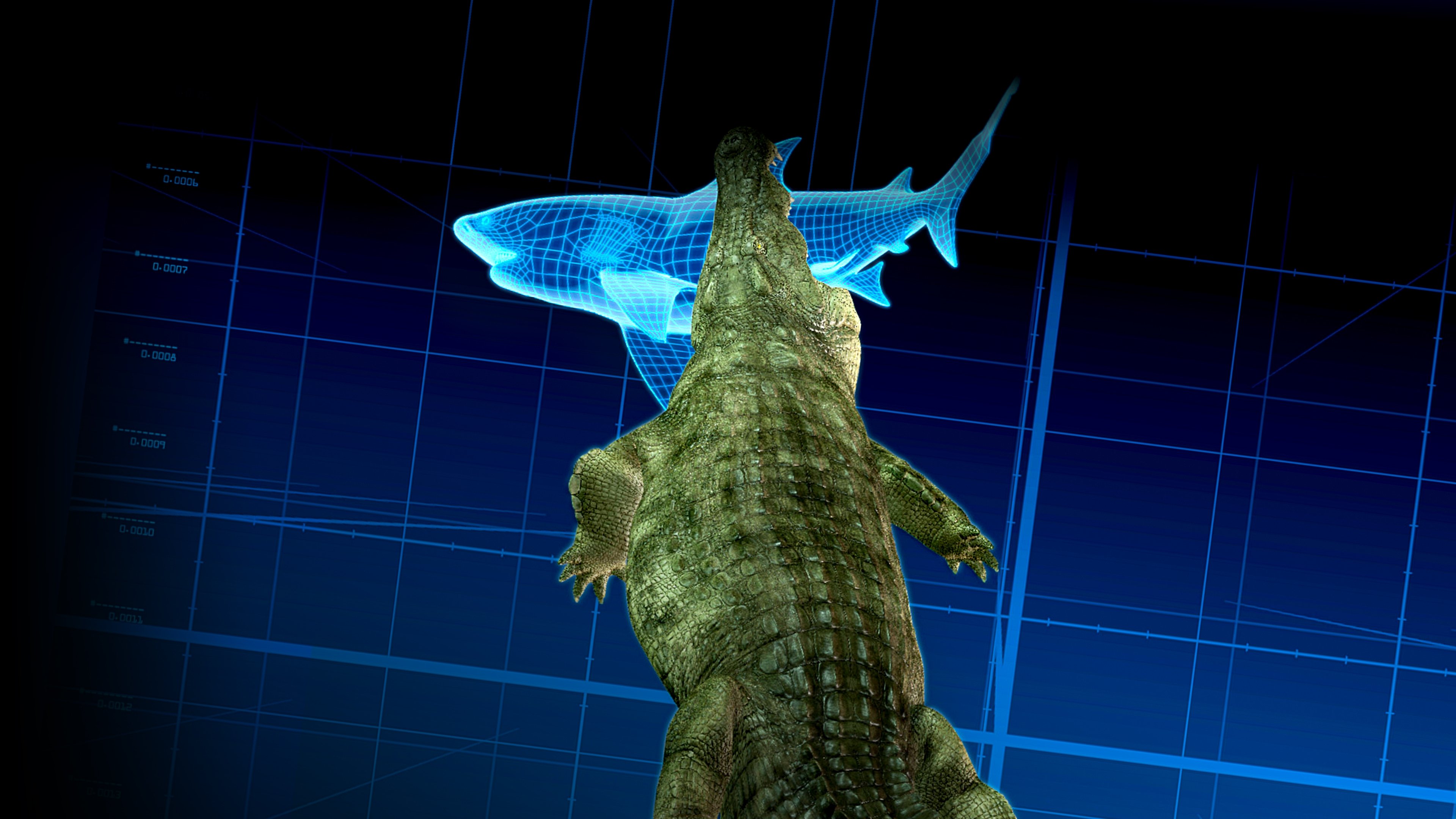 The Croc That Ate Jaws Background