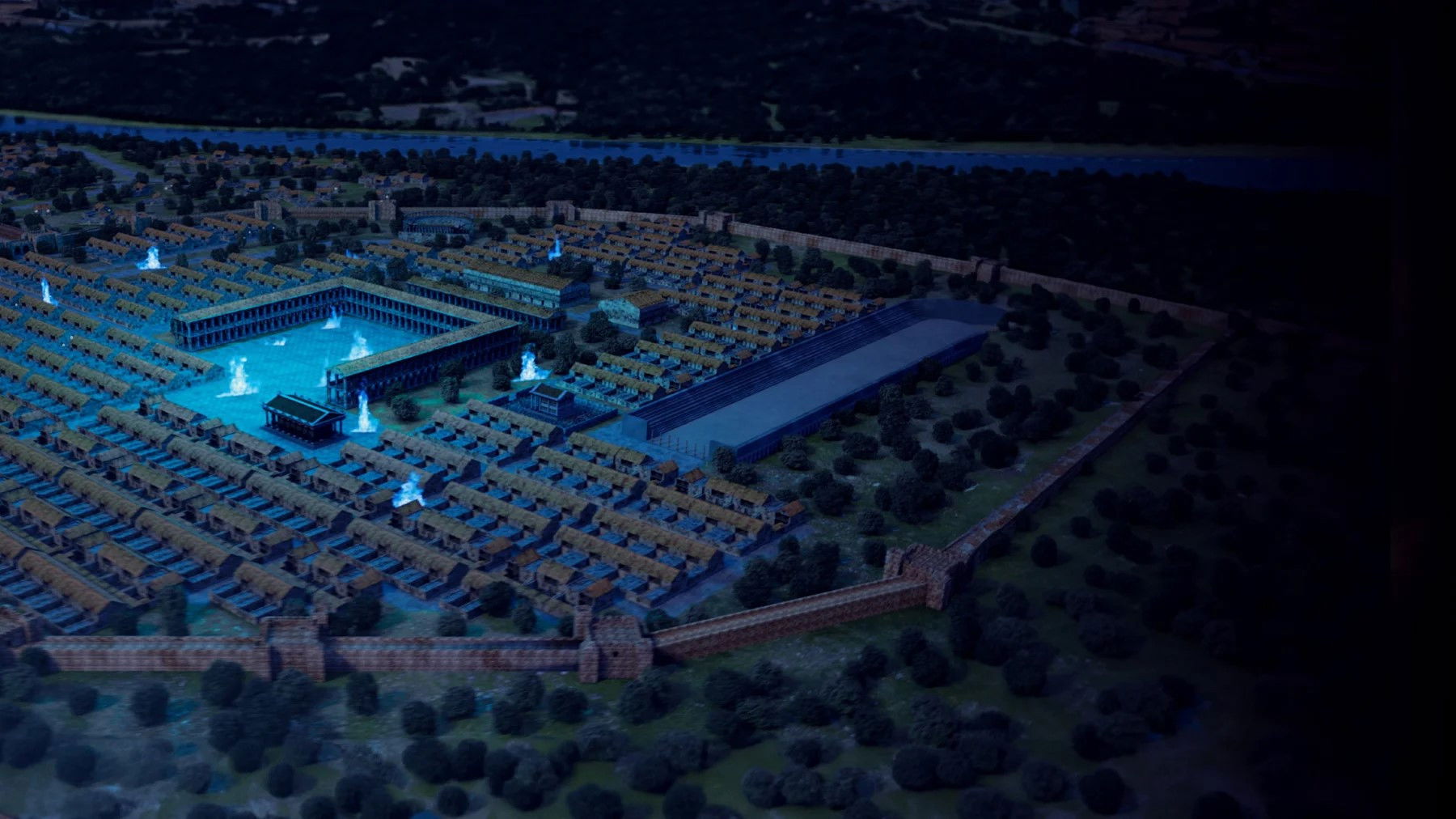 Hélikè, la cité engloutie Background