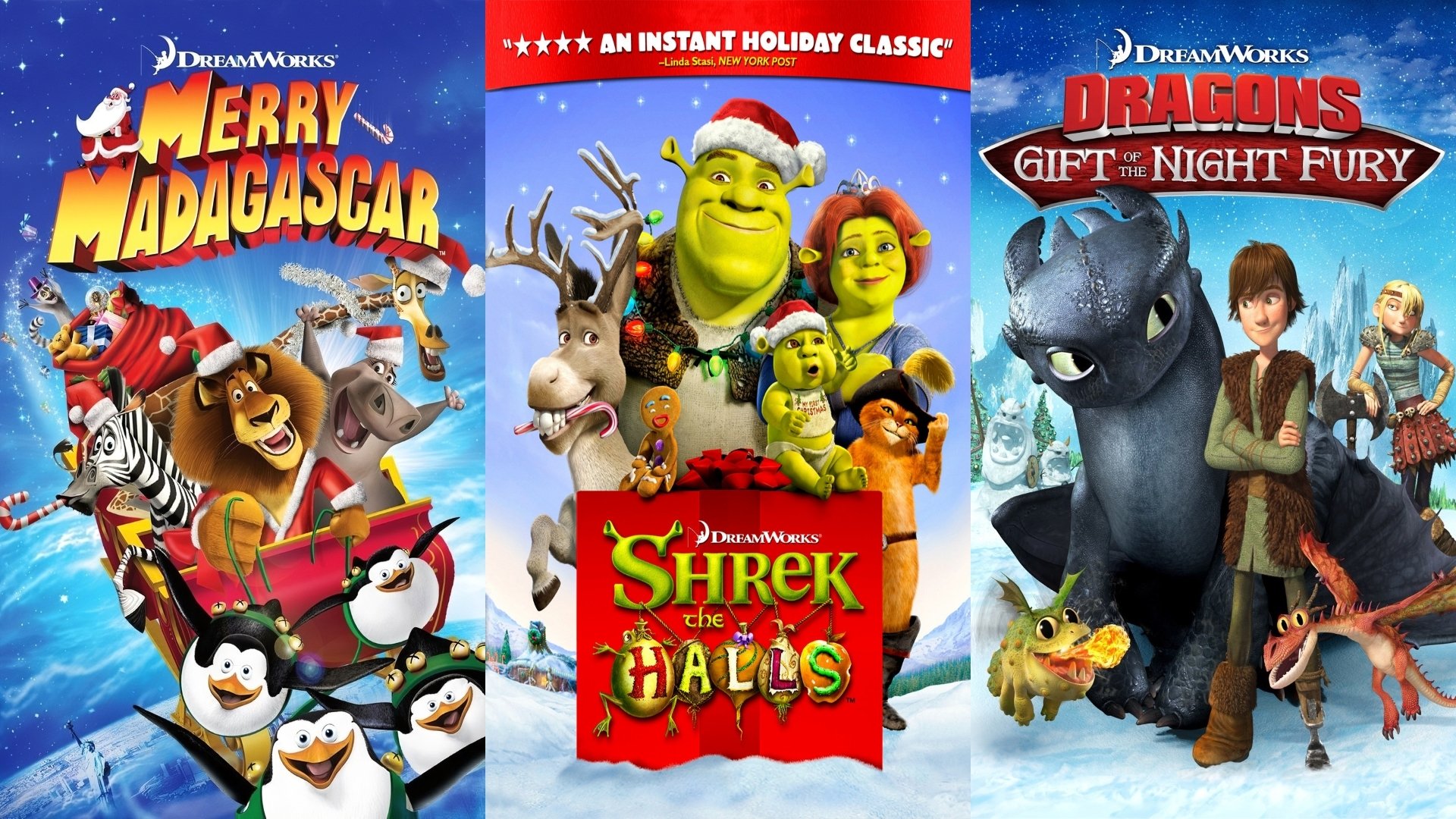 Dreamworks Holiday Classics Background