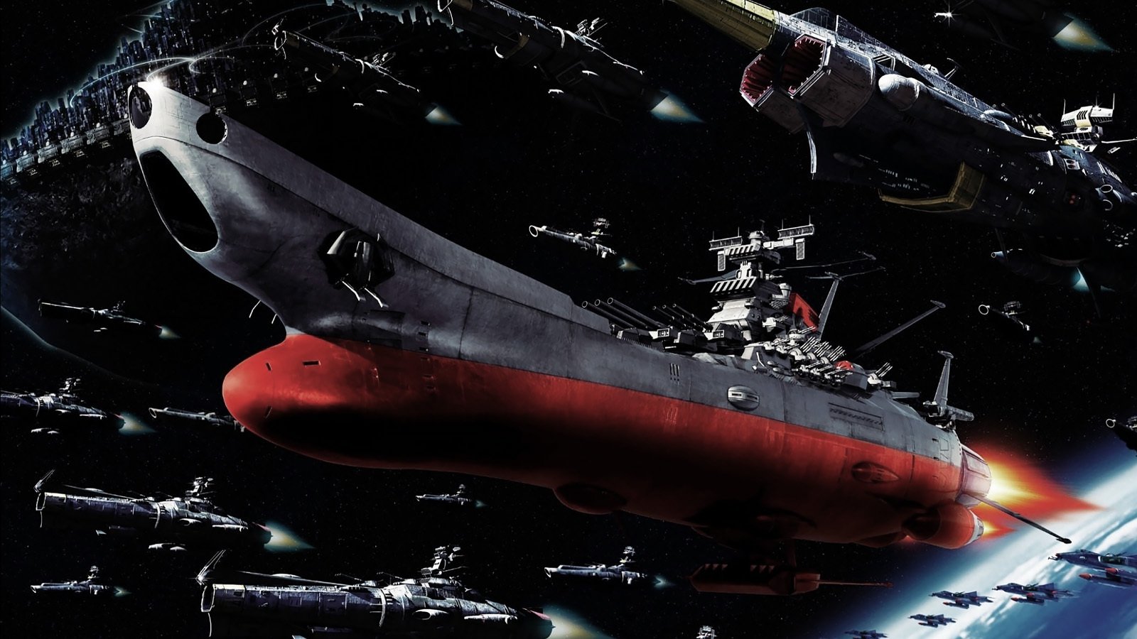 Space Battleship Yamato Background