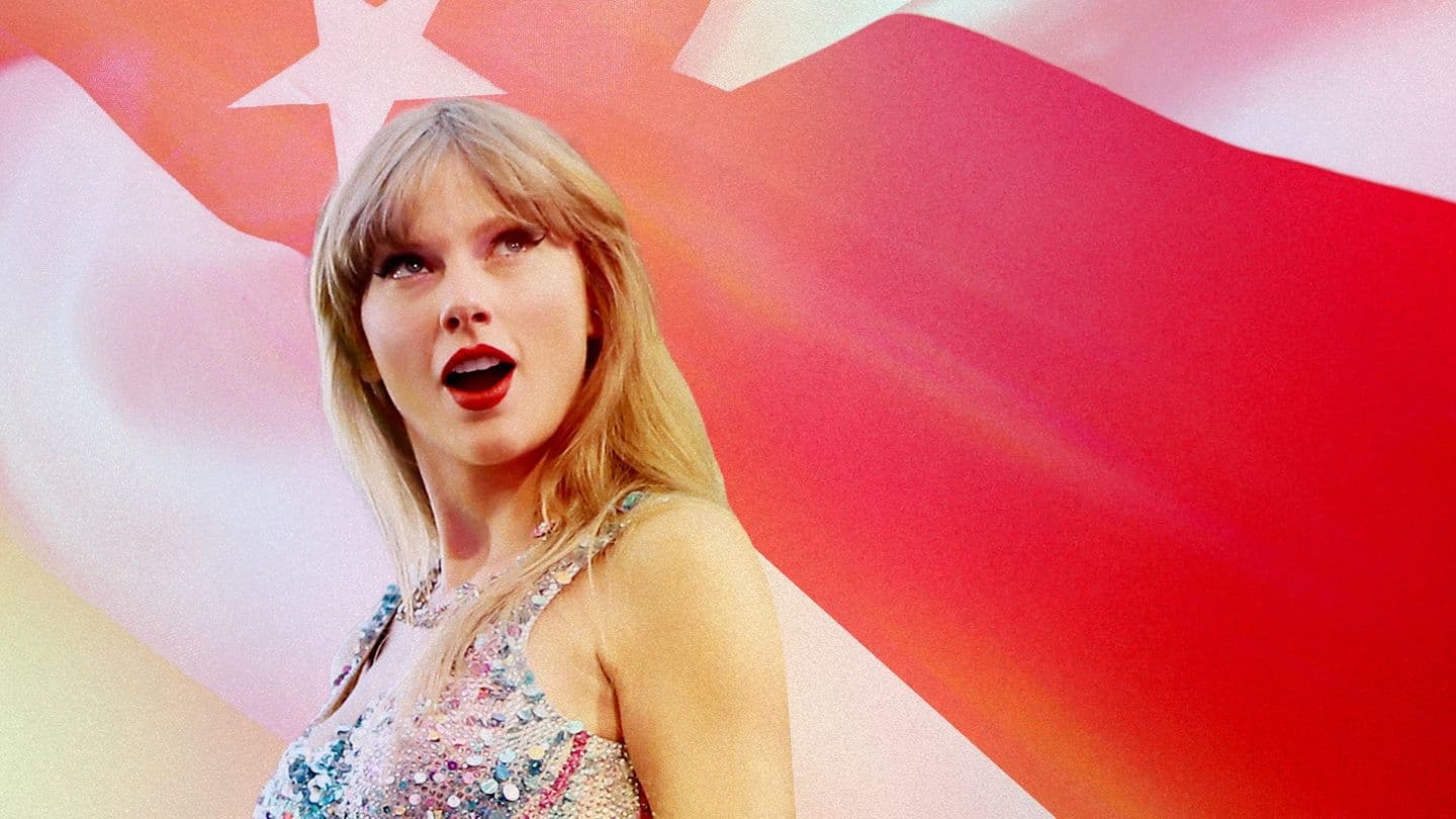 Taylor Swift, la première puissance américaine Background