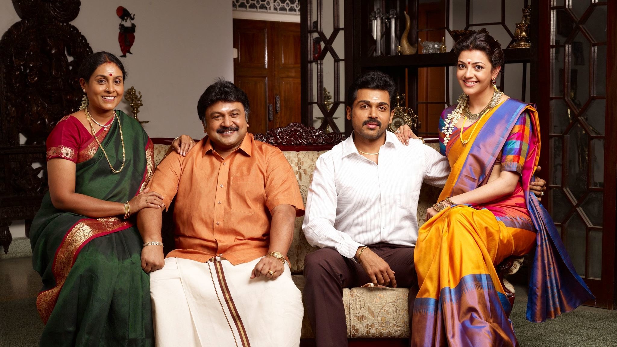 All in All Azhagu Raja Background