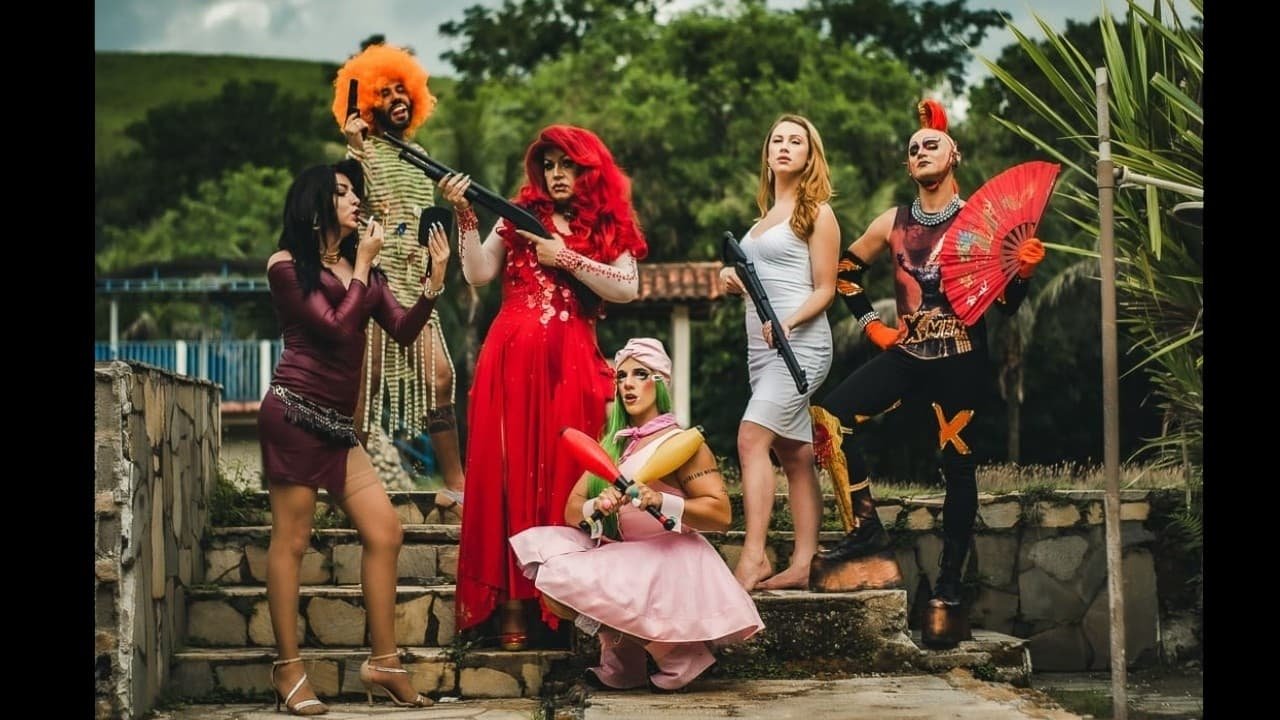 Queens vs Zombies from Outer Space Background