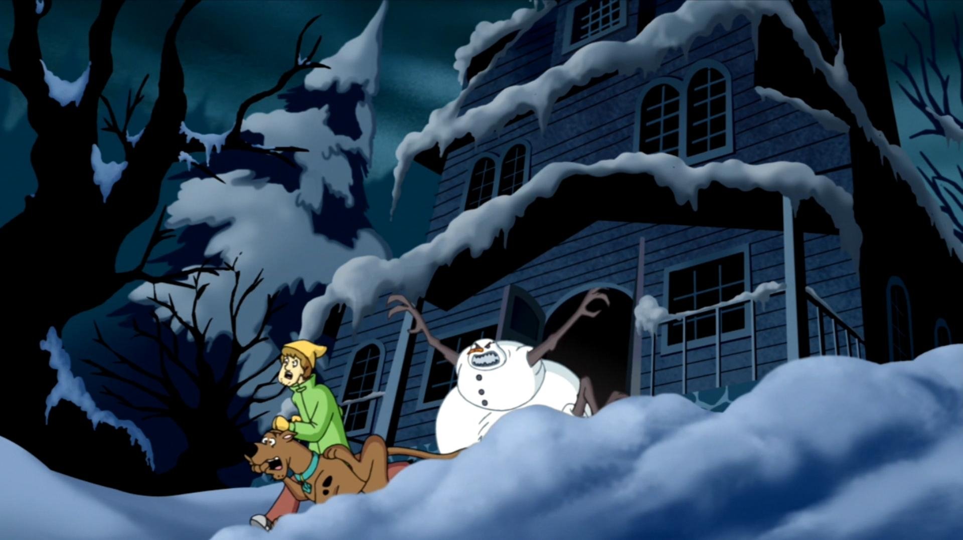A Scooby-Doo! Christmas Background